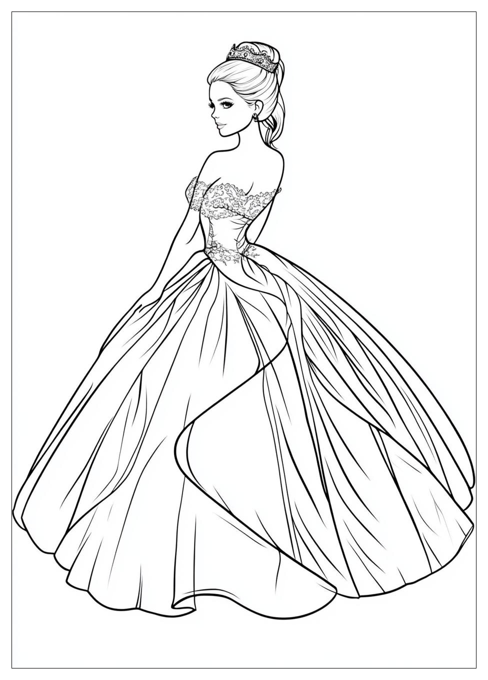 Barbie Coloring Pages-4