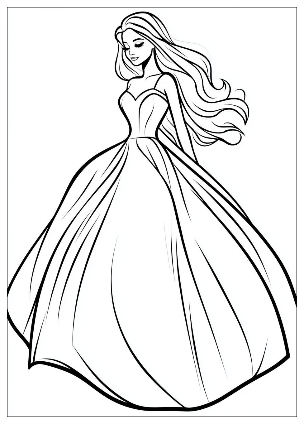 Barbie Coloring Pages-5