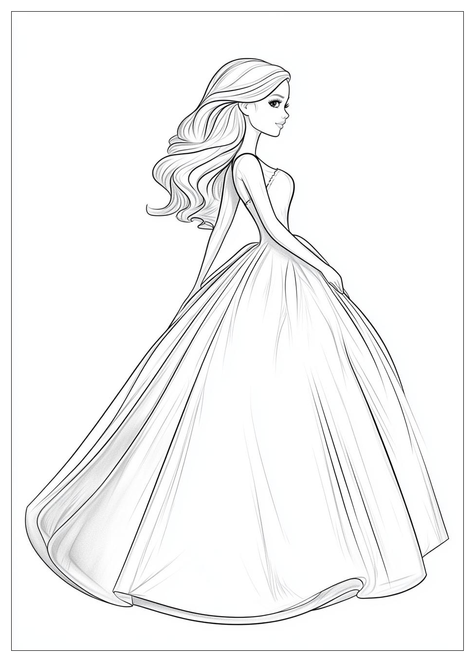 Barbie Coloring Pages-6
