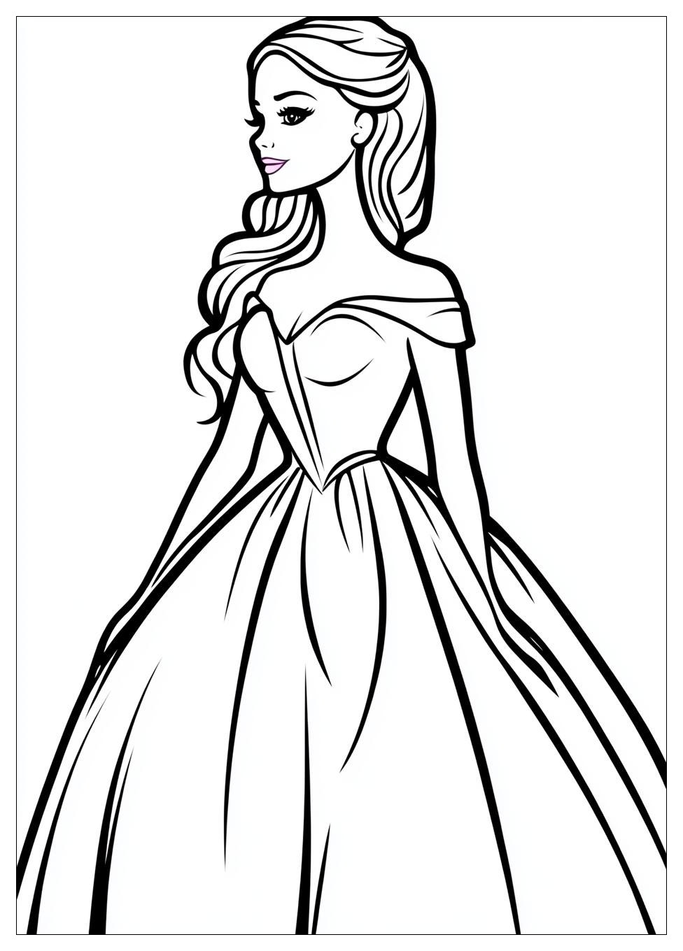 Barbie Coloring Pages-7