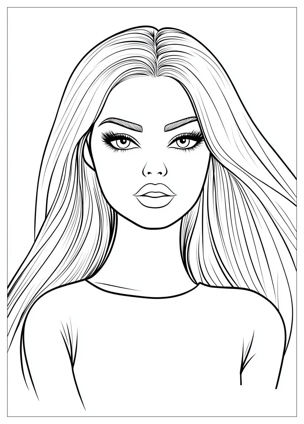Barbie Coloring Pages-9