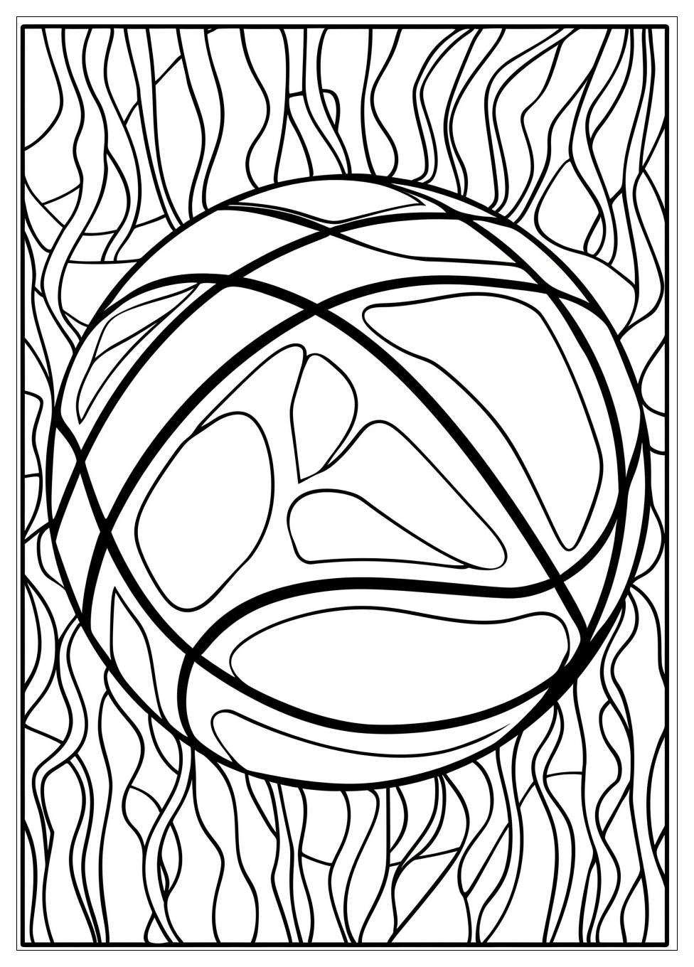 Basketball Coloring Pages-1