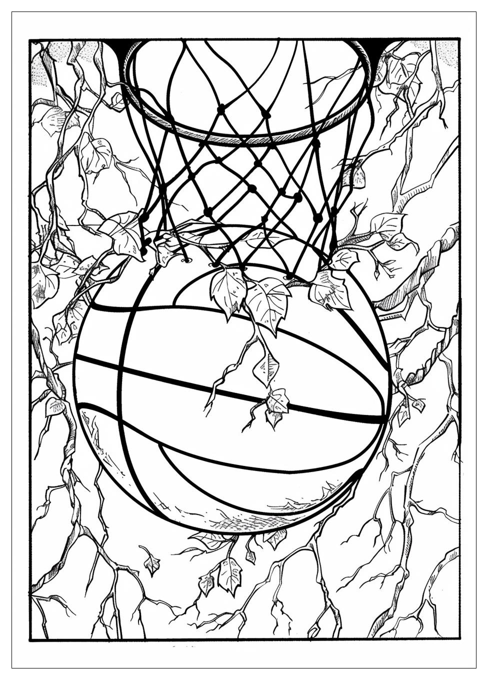 Basketball Coloring Pages-15