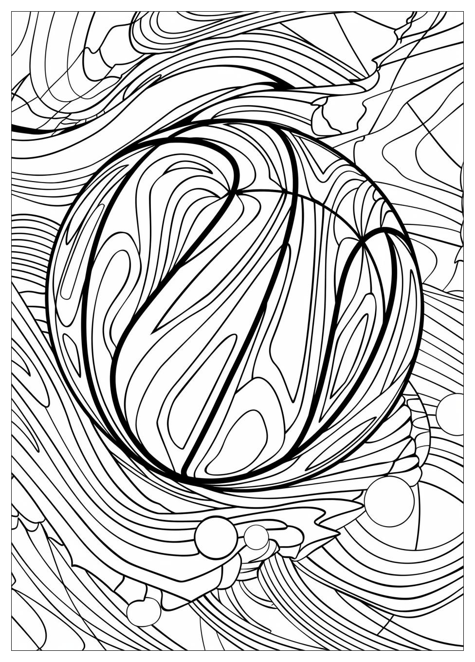 Basketball Coloring Pages-16