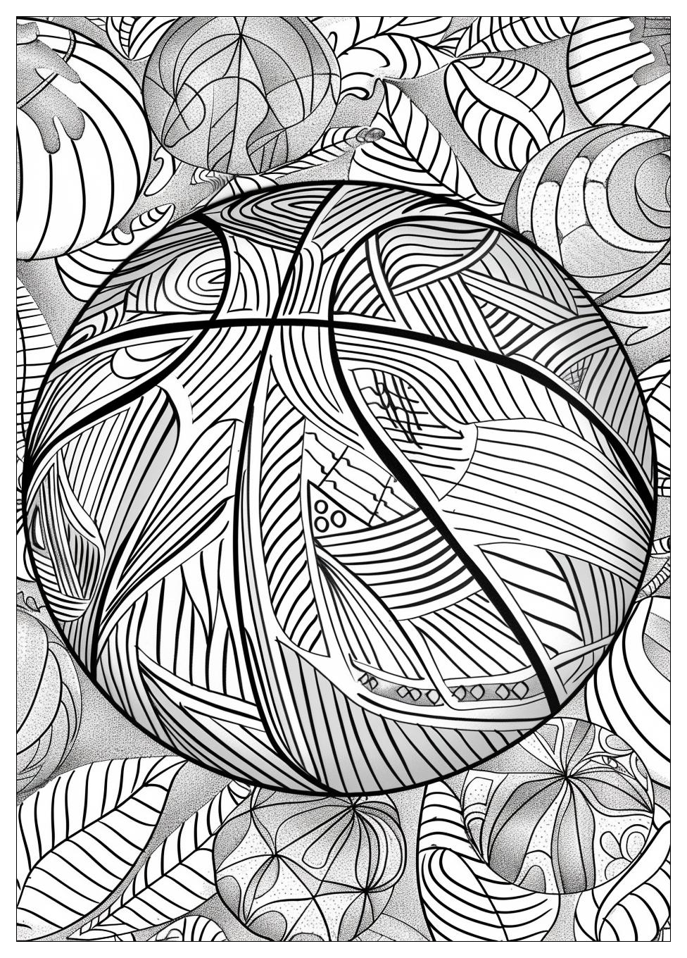 Basketball Coloring Pages-17