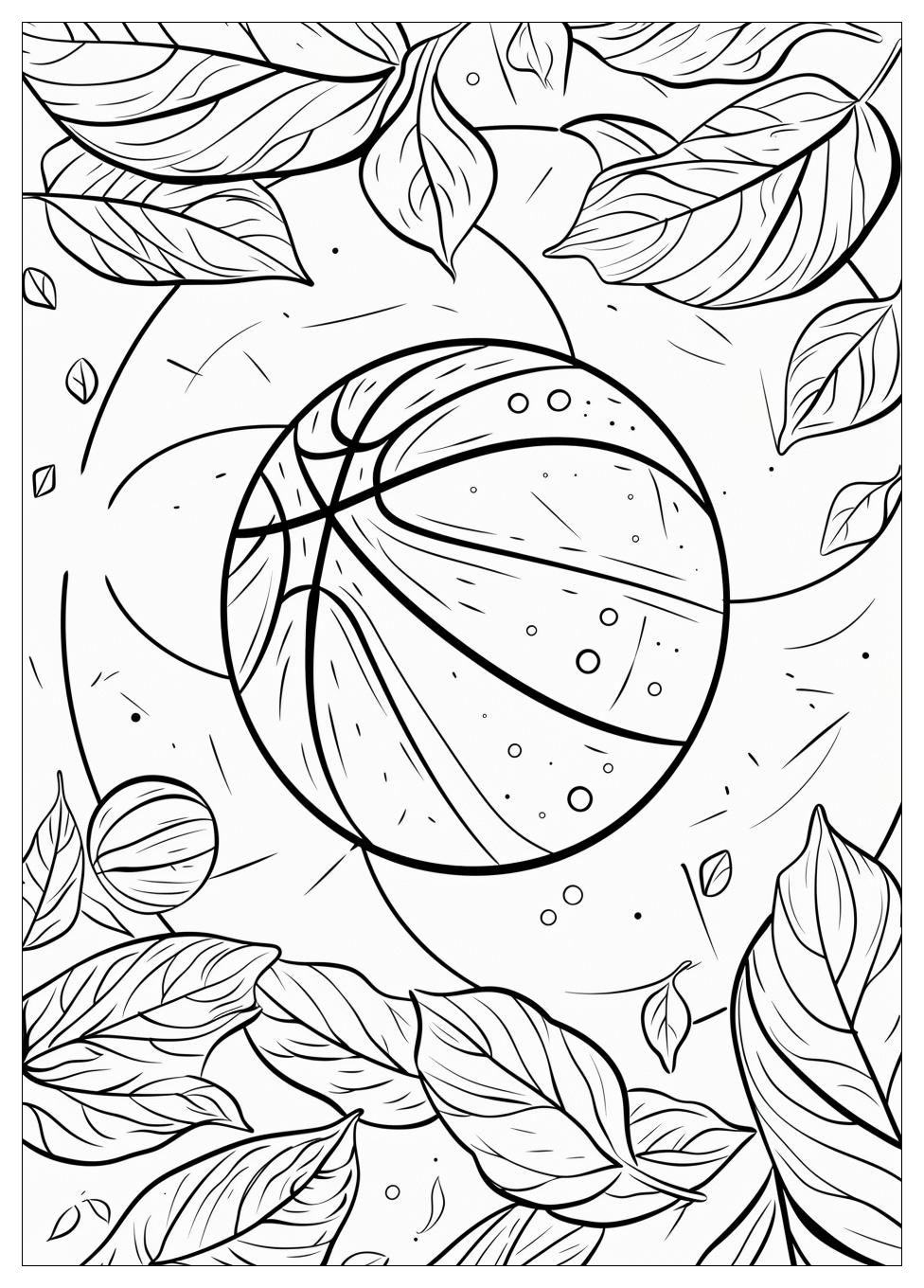 Basketball Coloring Pages-2