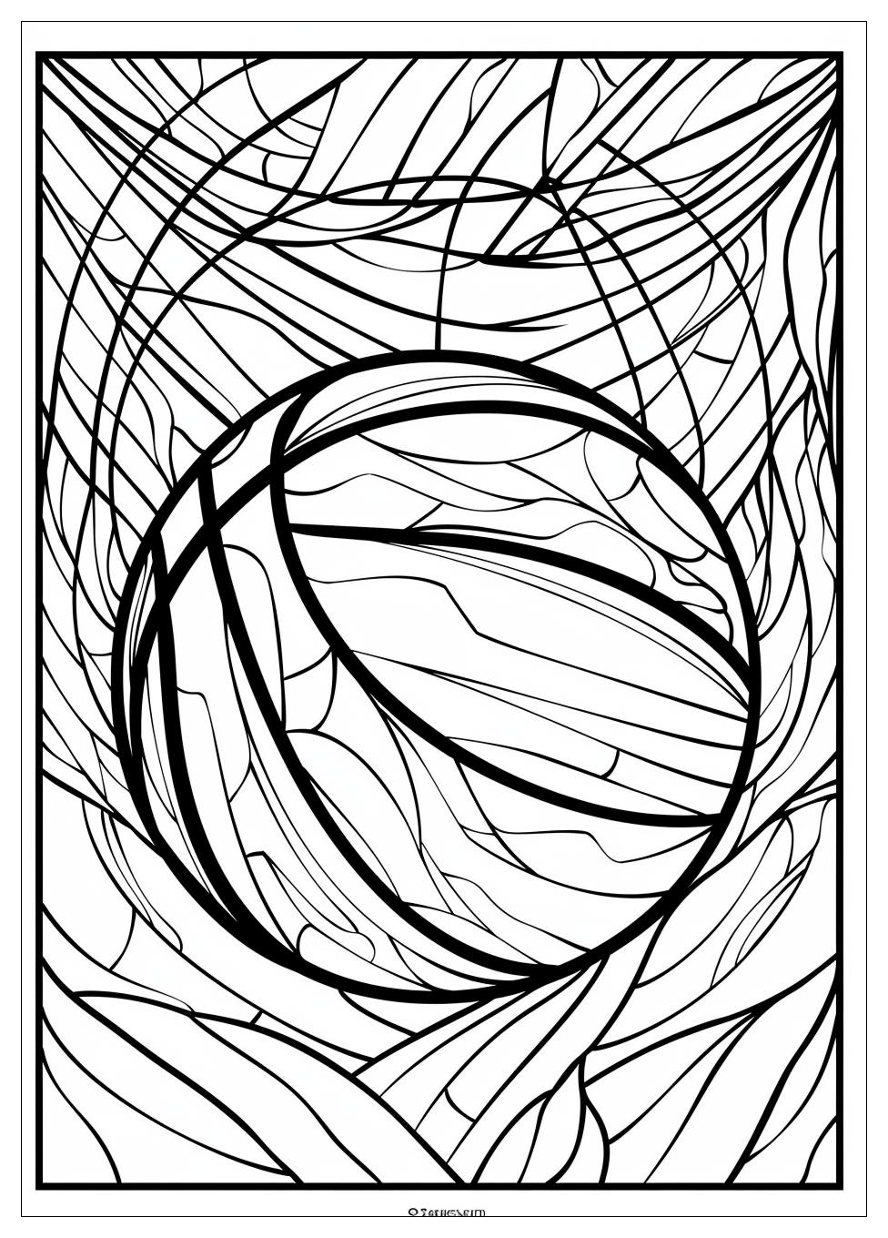 Basketball Coloring Pages-6
