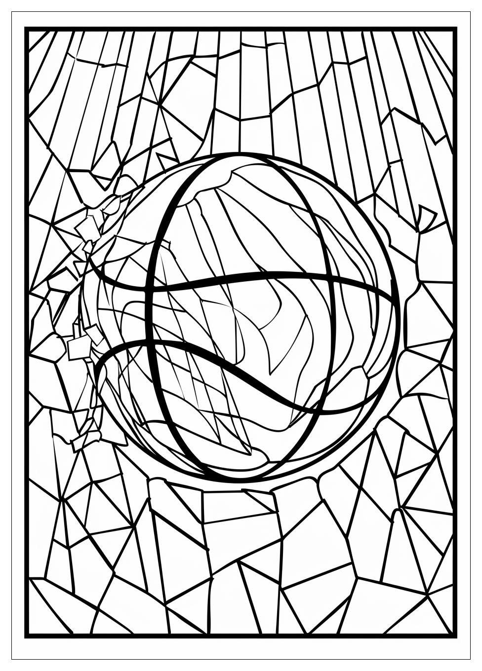 Basketball Coloring Pages-9