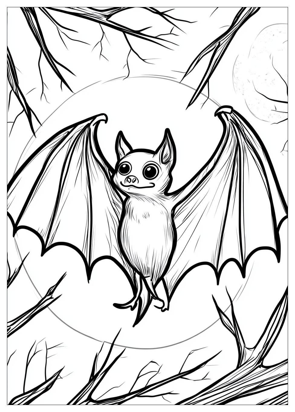 Bat Coloring Pages-2