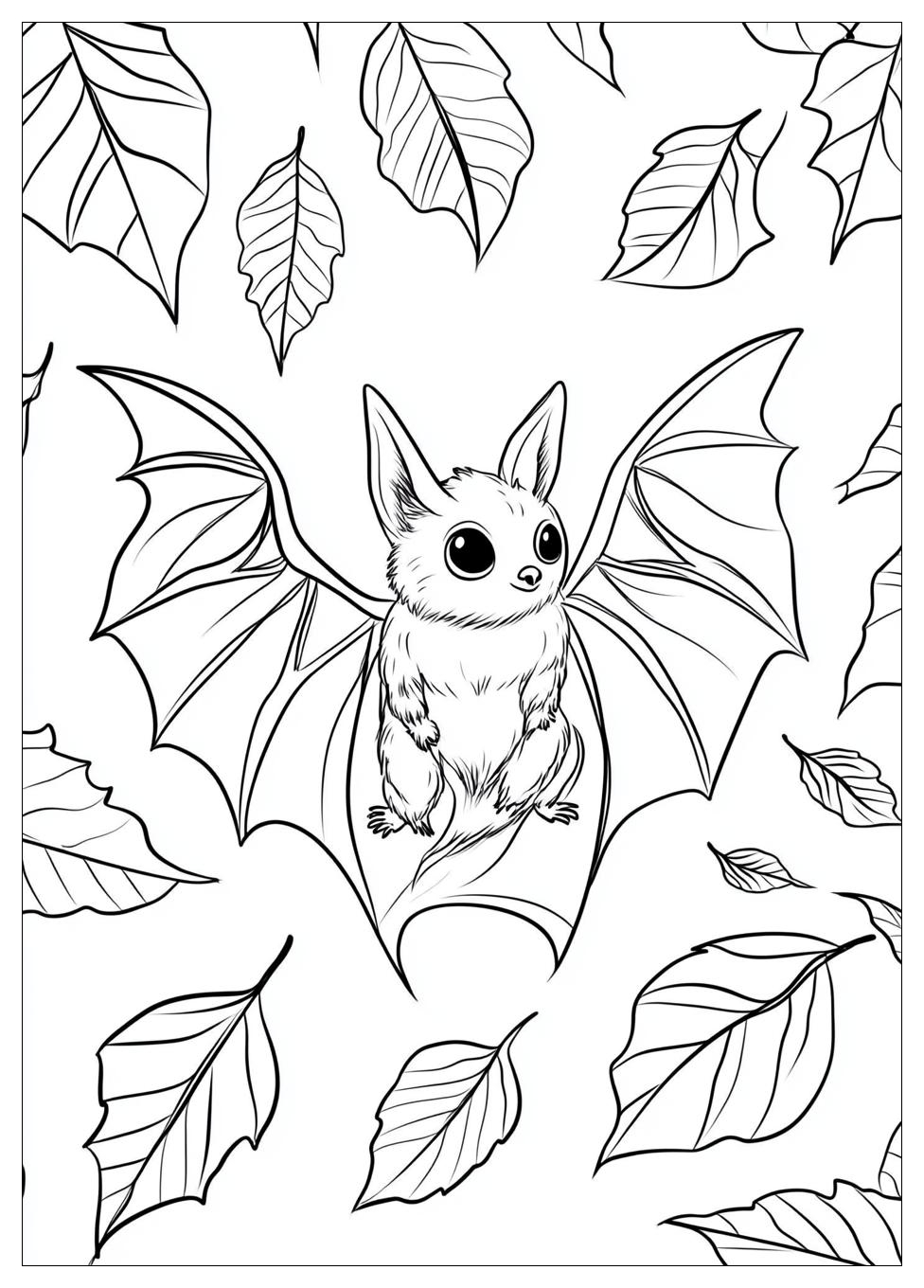 Bat Coloring Pages-6