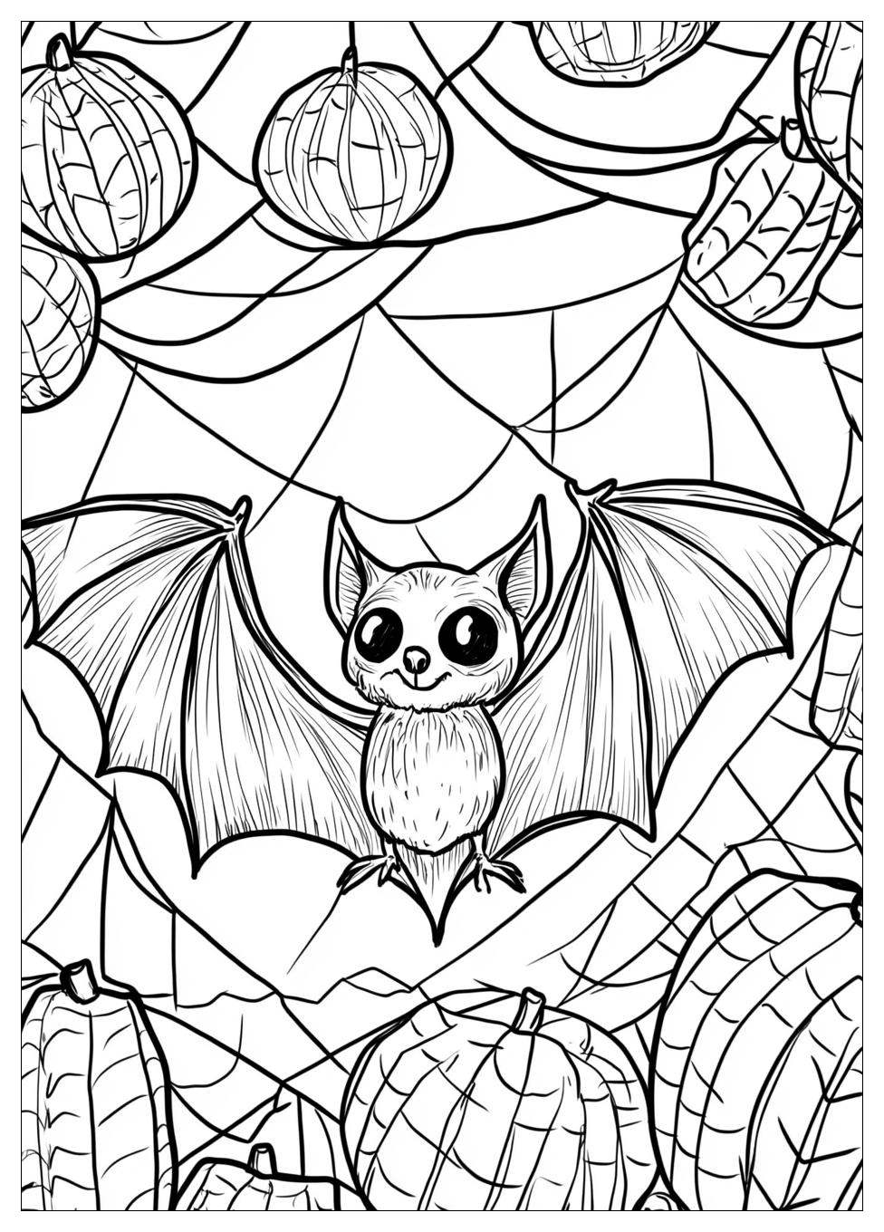 Bat Coloring Pages-8