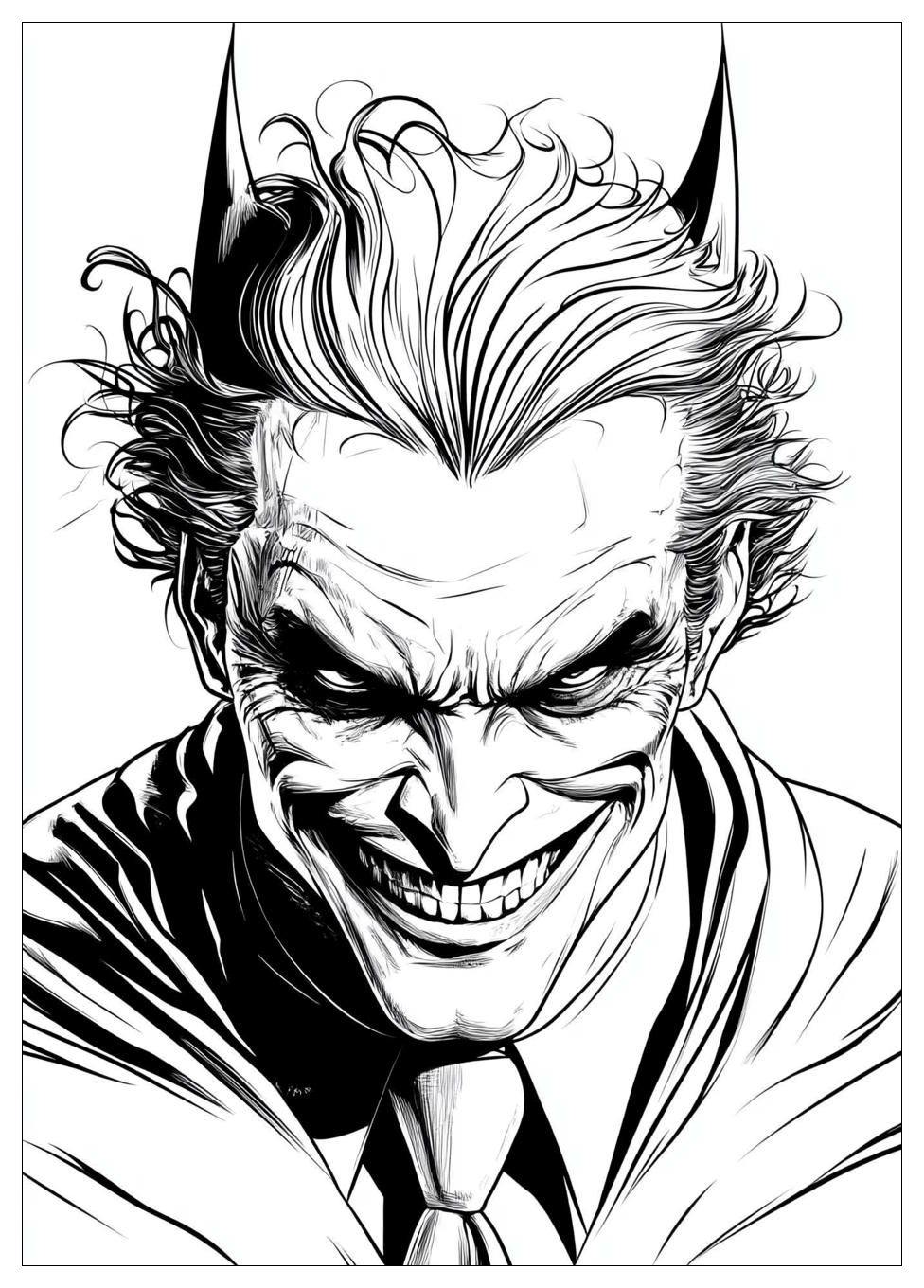 Batman and Joker Coloring Pages-18
