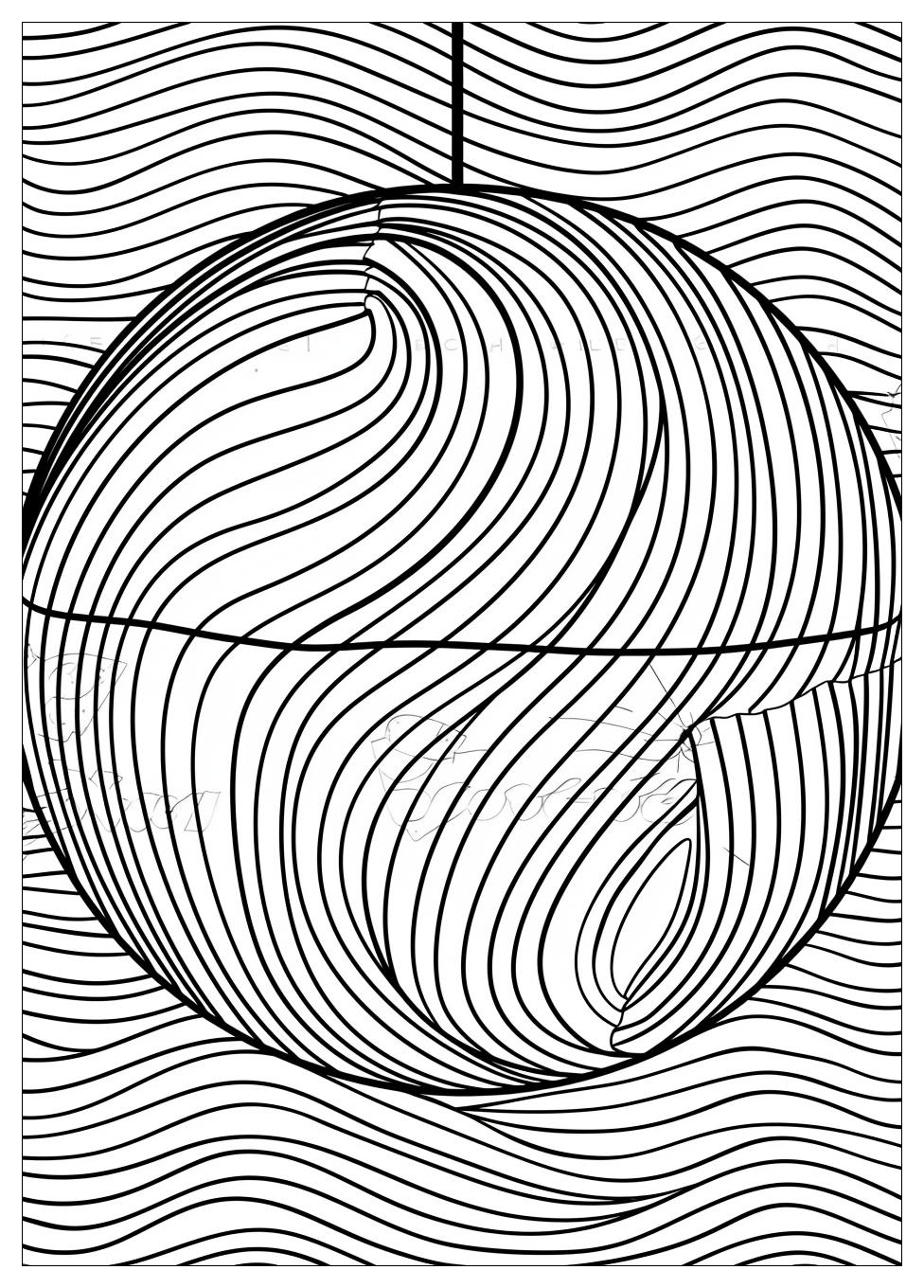 Beach Ball Coloring Pages-16