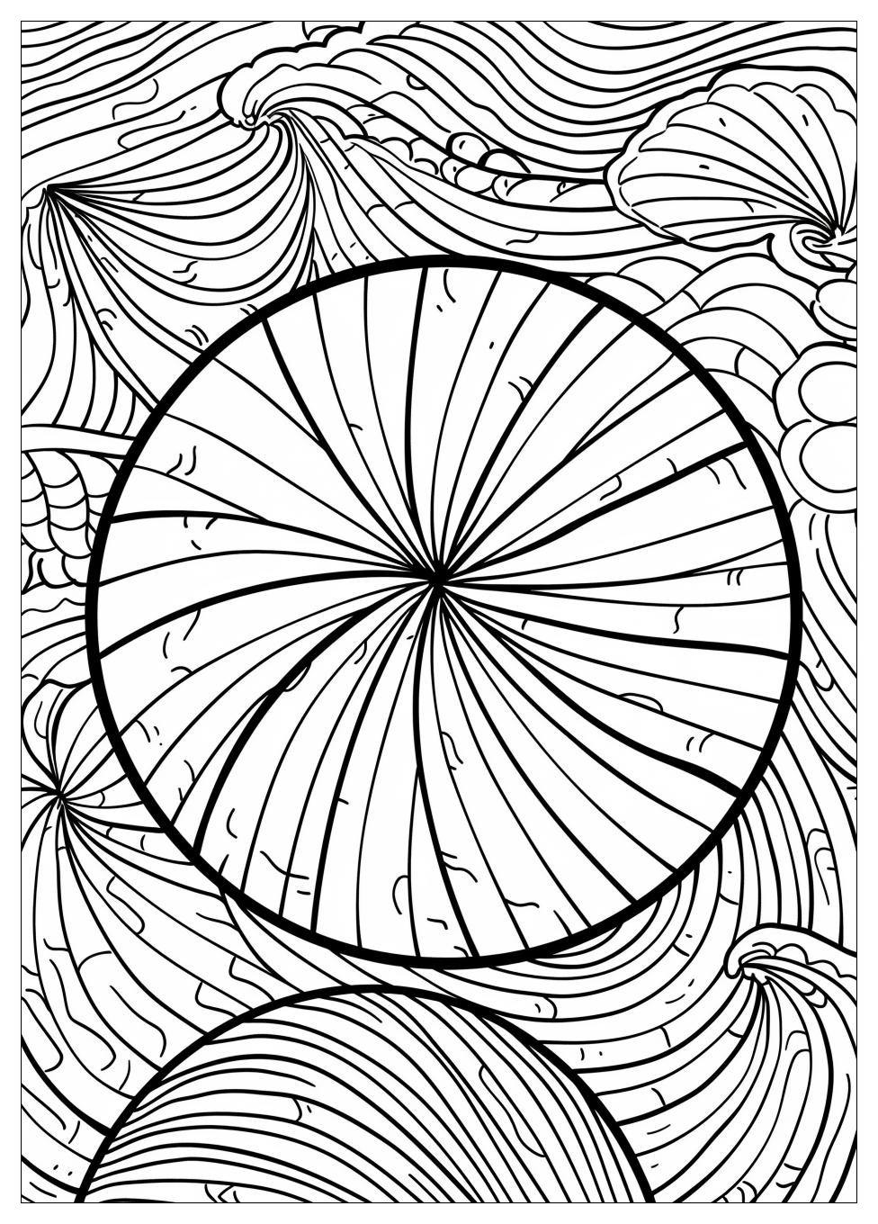 Beach Ball Coloring Pages-17