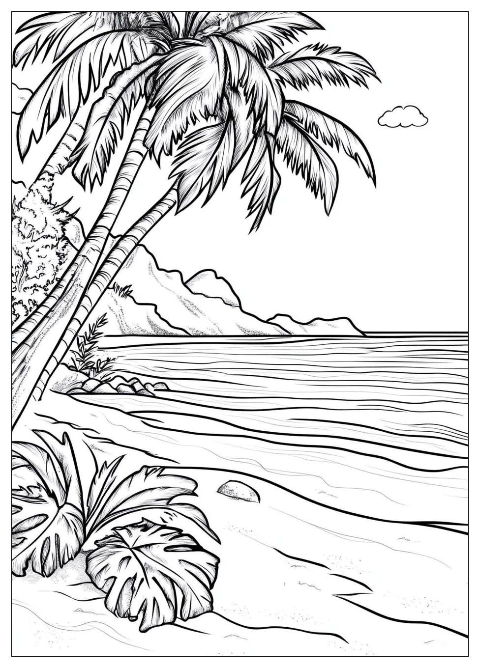 Beach Coloring Pages-15