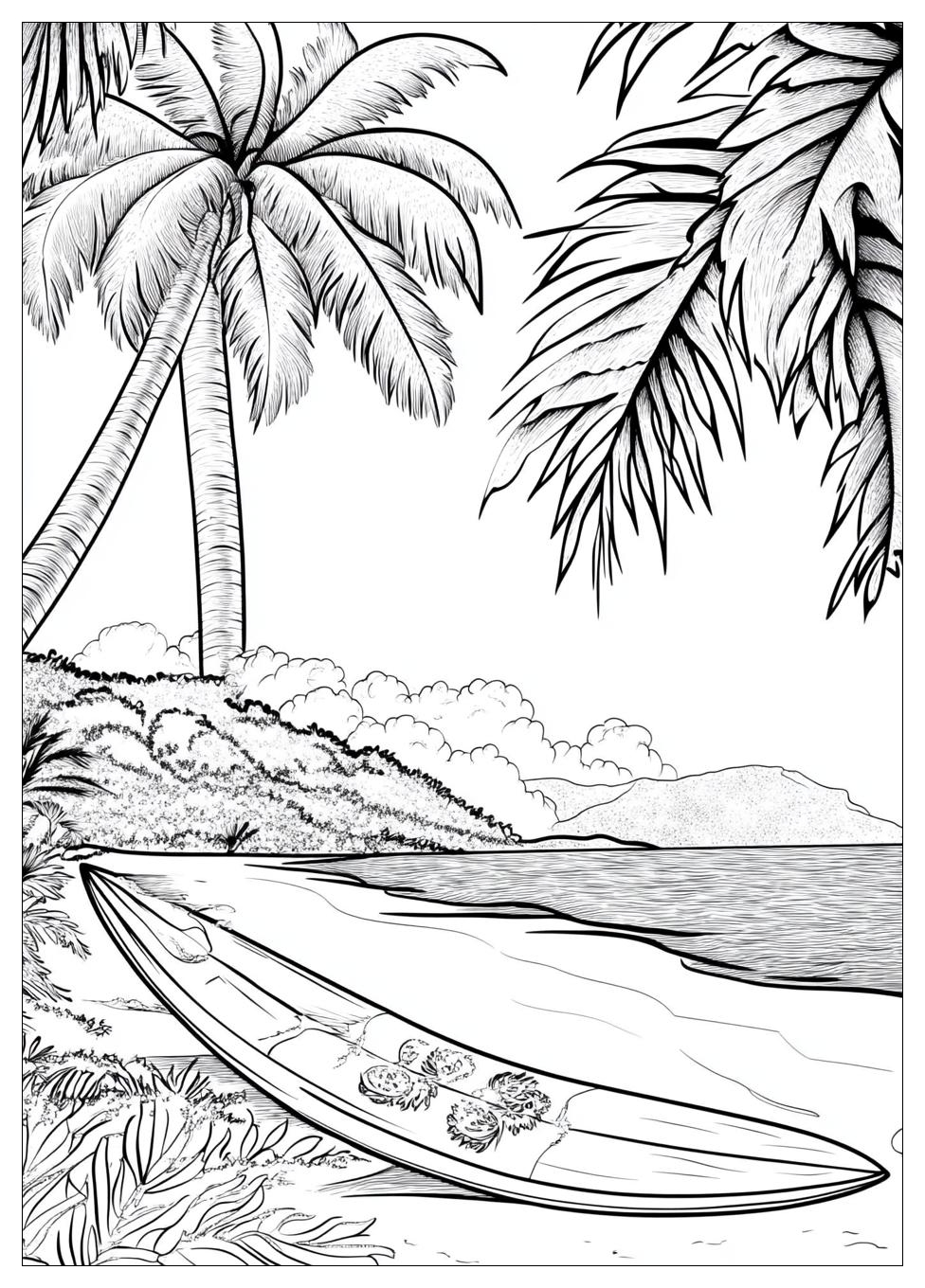 Beach Coloring Pages-18