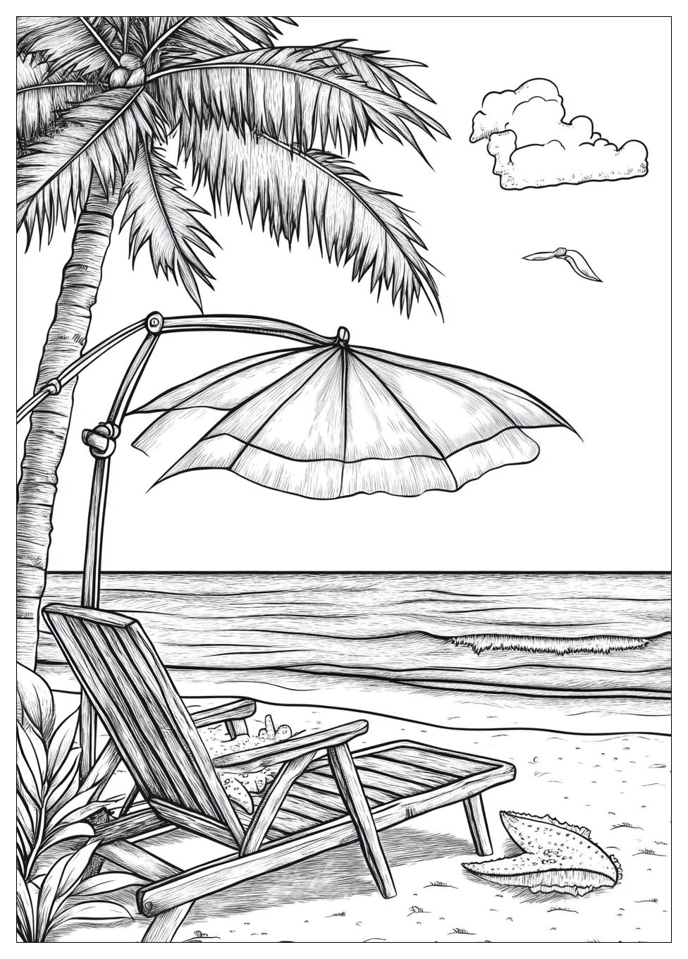 Beach Coloring Pages-19
