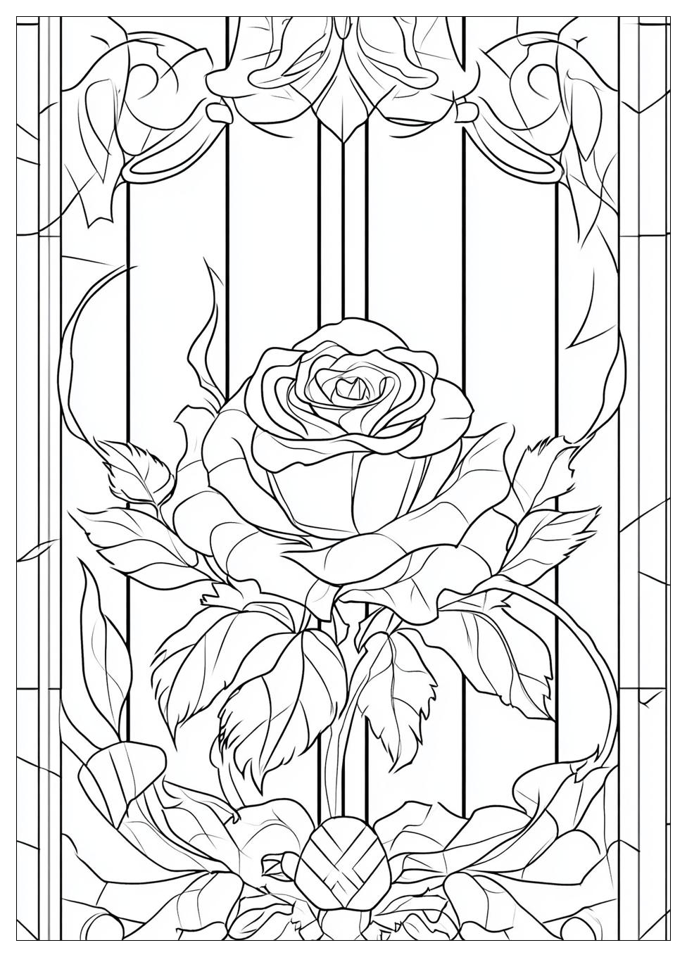 Beauty And The Beast Coloring Pages-1