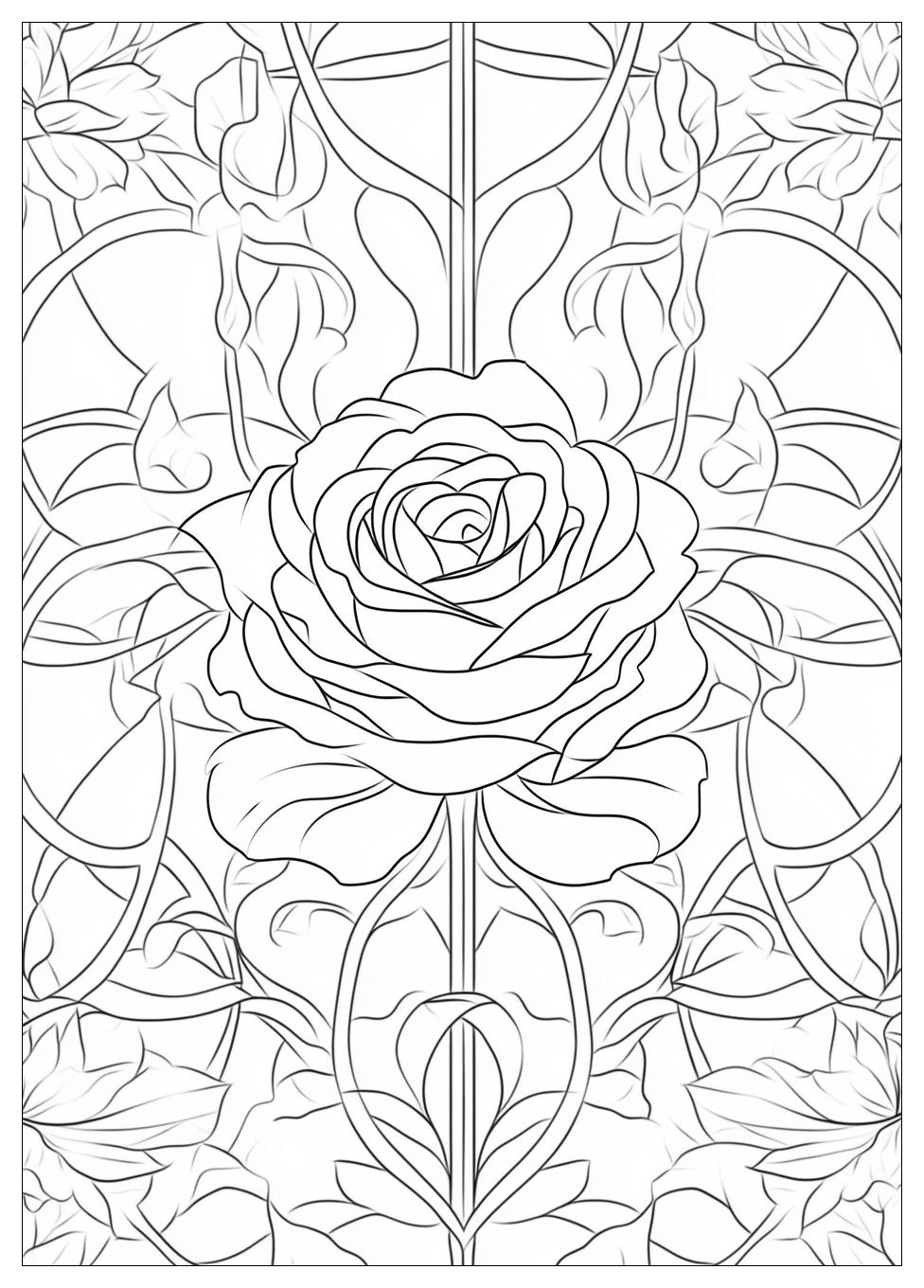 Beauty And The Beast Coloring Pages-6