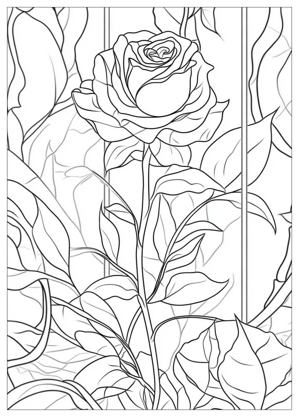 Beauty And The Beast Coloring Pages-7