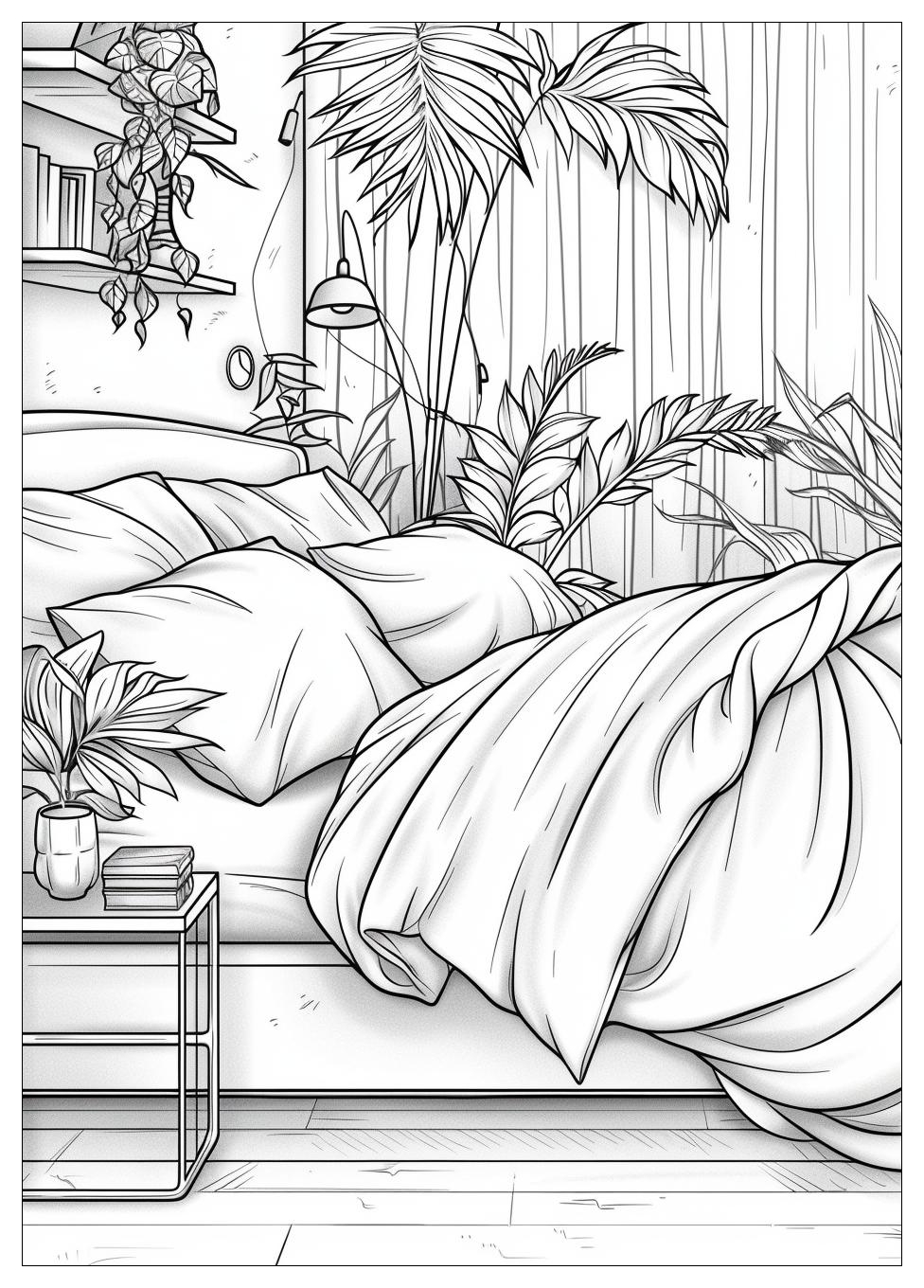 Bedroom Coloring Pages-13