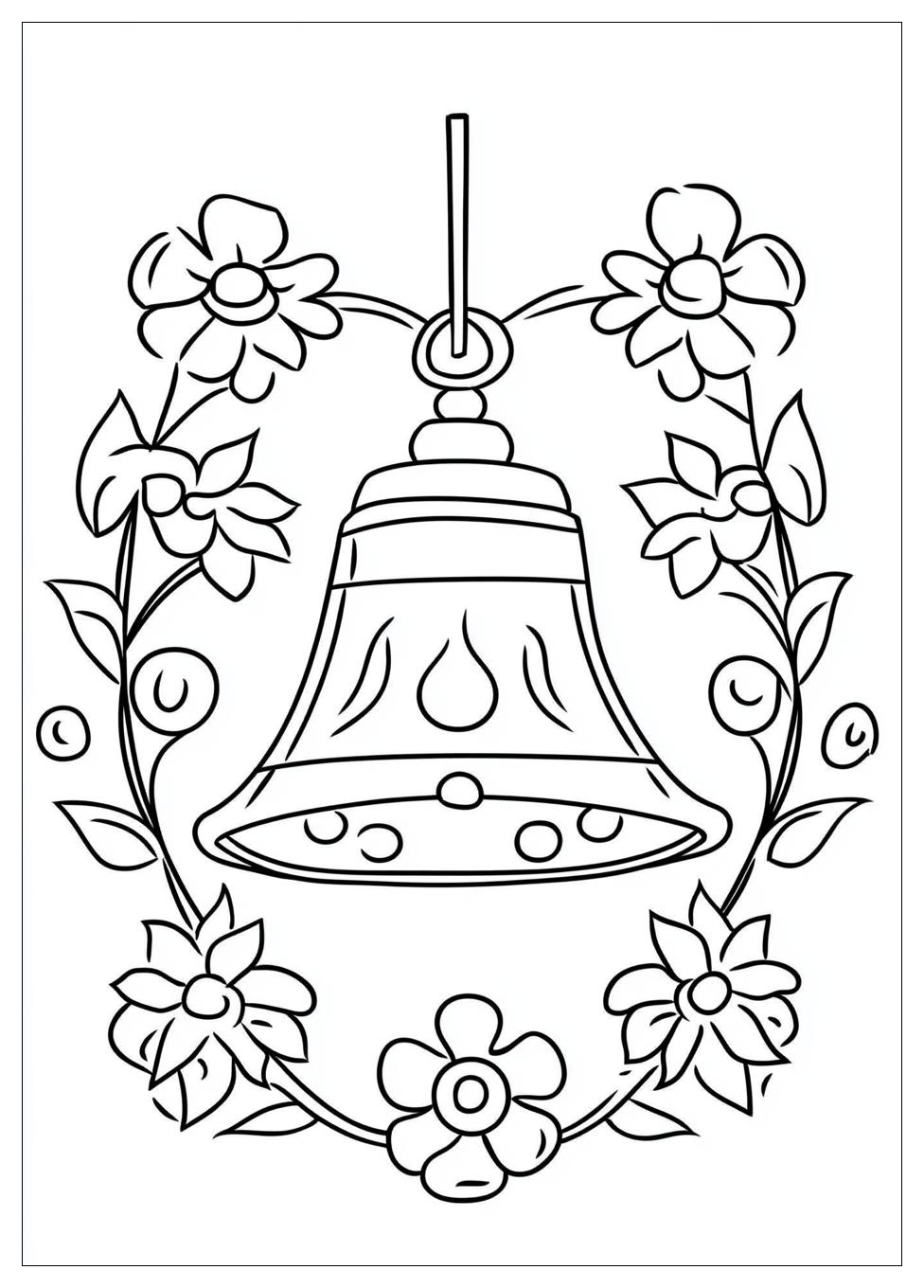 Bell Coloring Pages-10