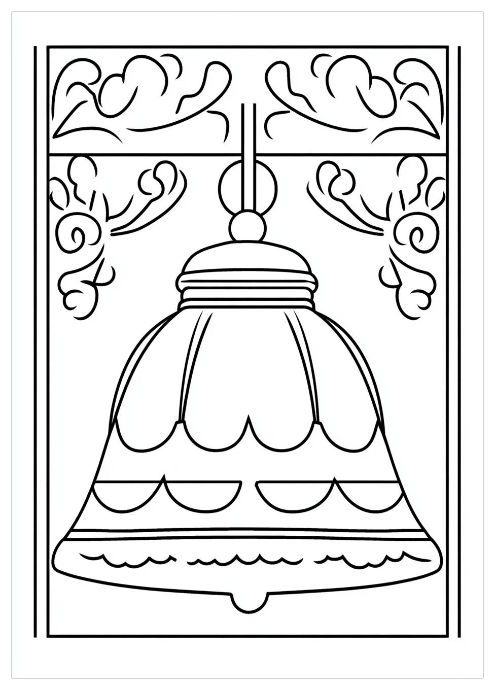 Bell Coloring Pages-12