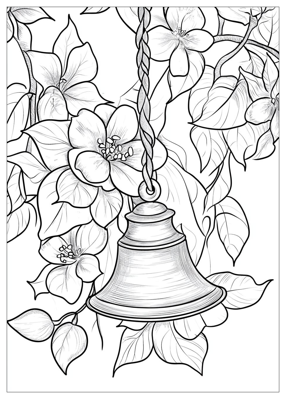 Bell Coloring Pages-13