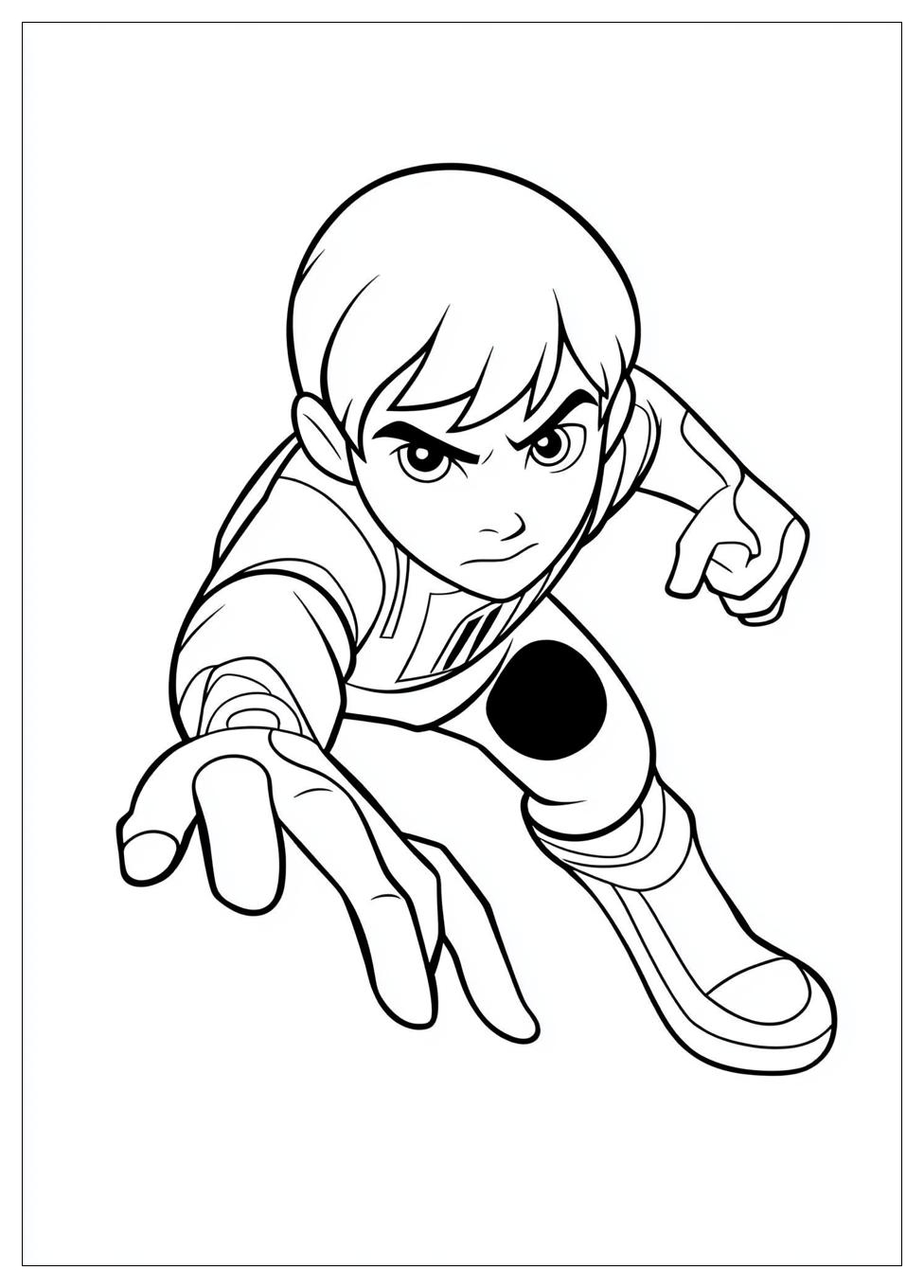 Free Printable Ben 10 Coloring Pages 10 Ben 10 Coloring Pages-10