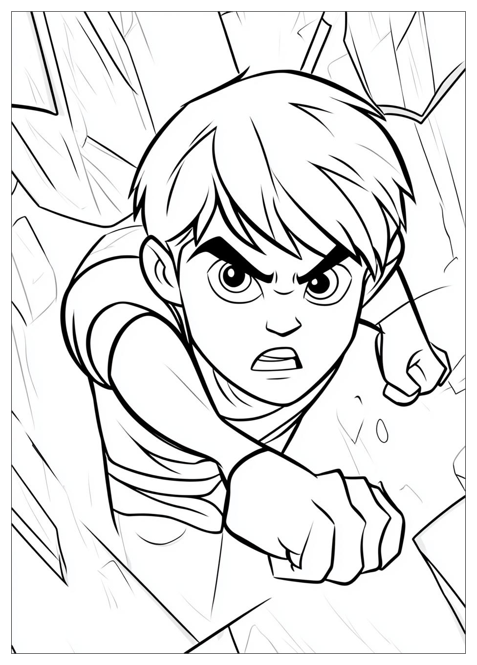Free Printable Ben 10 Coloring Pages 12 Ben 10 Coloring Pages-12