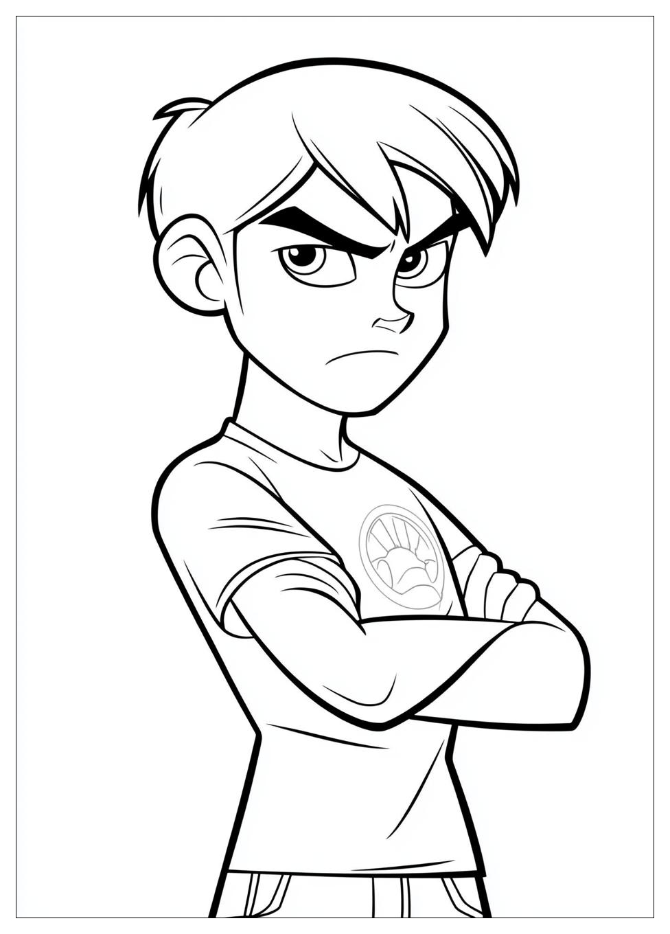 Free Printable Ben 10 Coloring Pages 13 Ben 10 Coloring Pages-13