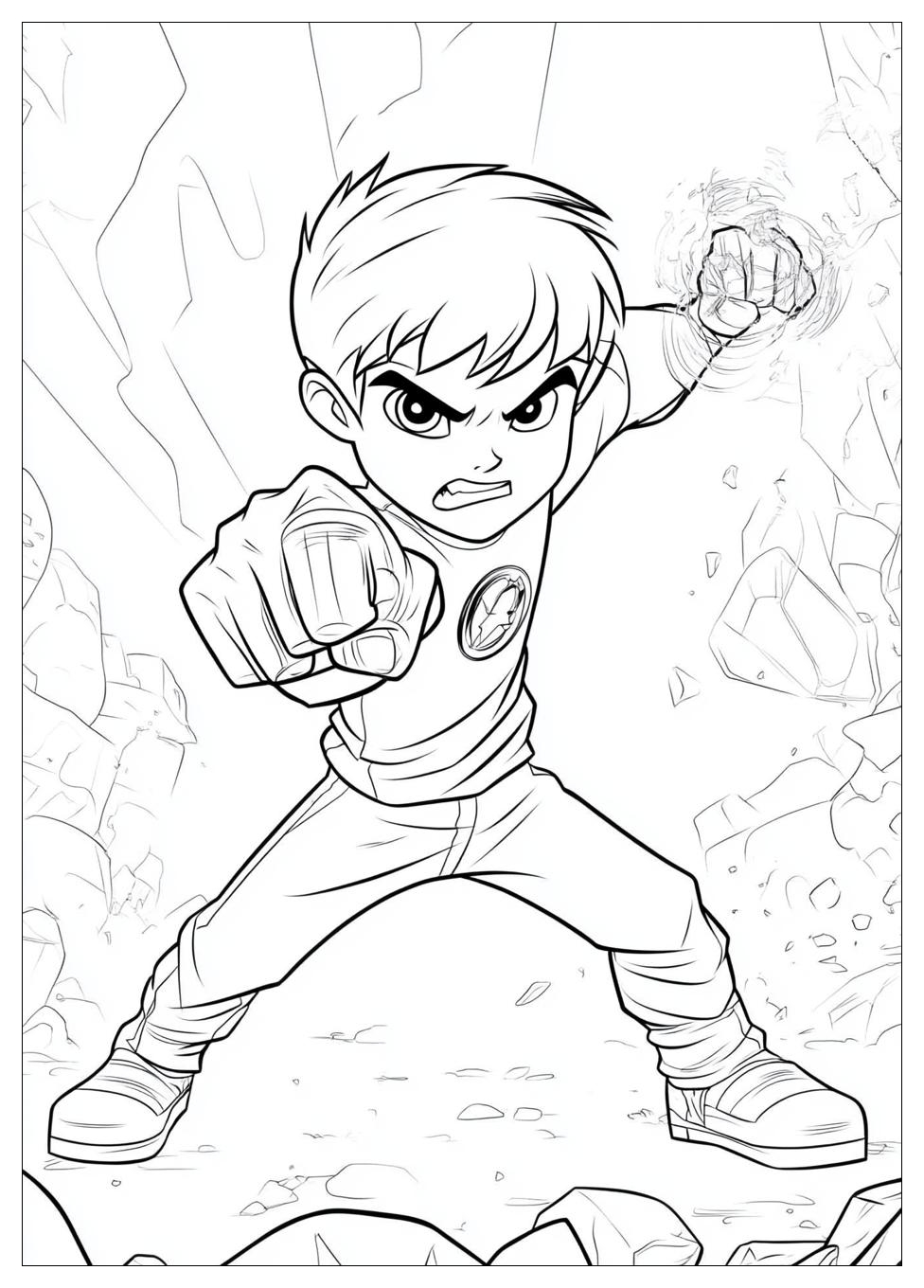 Free Printable Ben 10 Coloring Pages 17 Ben 10 Coloring Pages-17