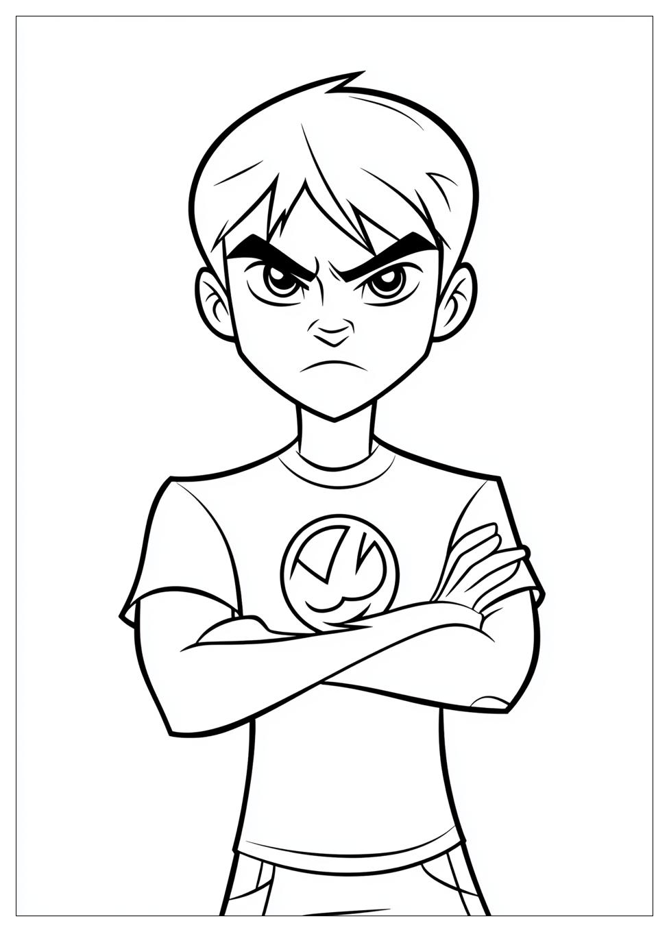 Free Printable Ben 10 Coloring Pages 19 Ben 10 Coloring Pages-19