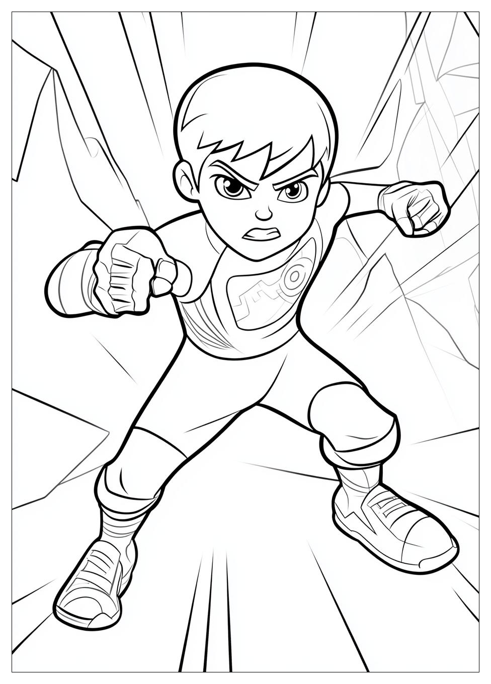 Free Printable Ben 10 Coloring Pages 2 Ben 10 Coloring Pages-2