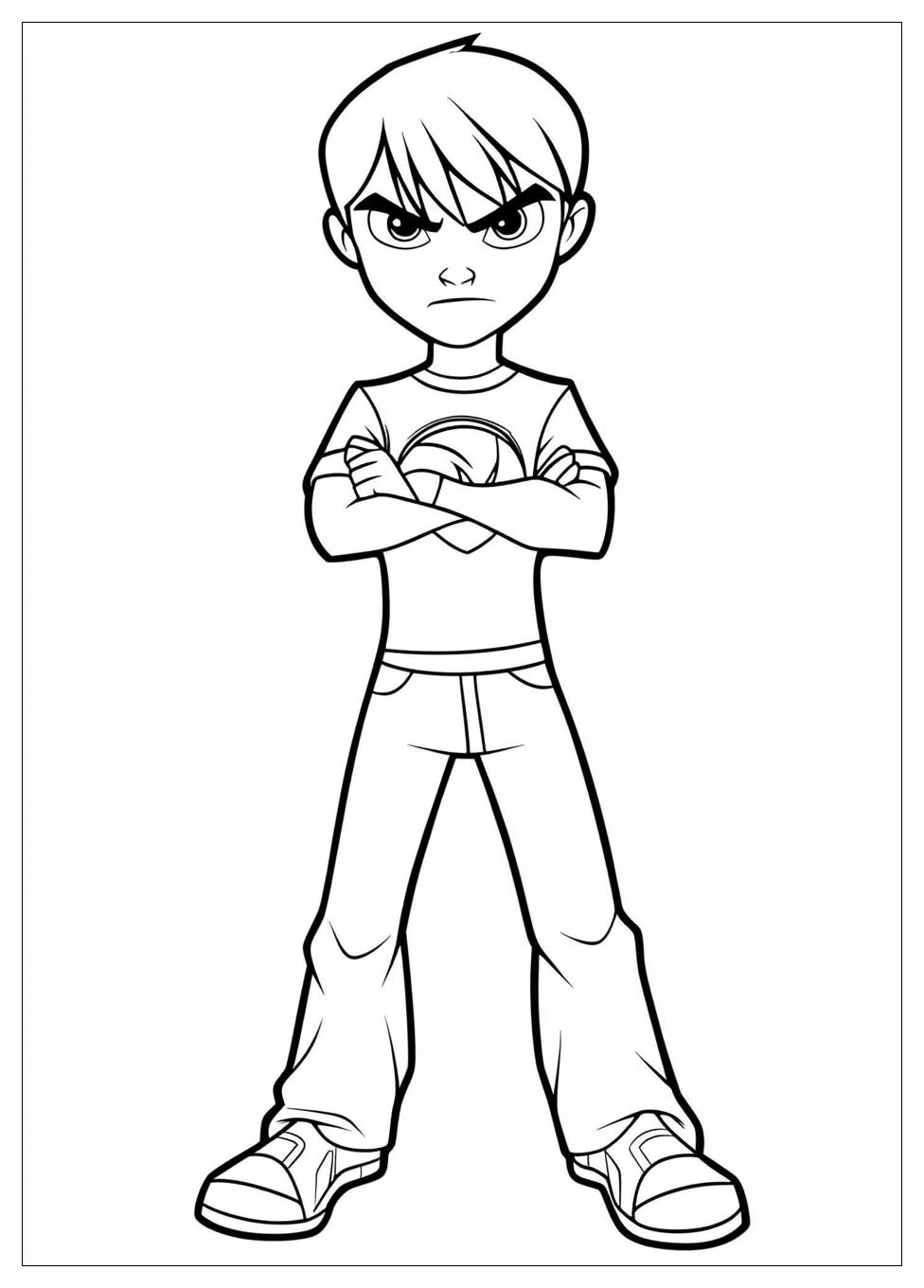 Free Printable Ben 10 Coloring Pages 3 Ben 10 Coloring Pages-3