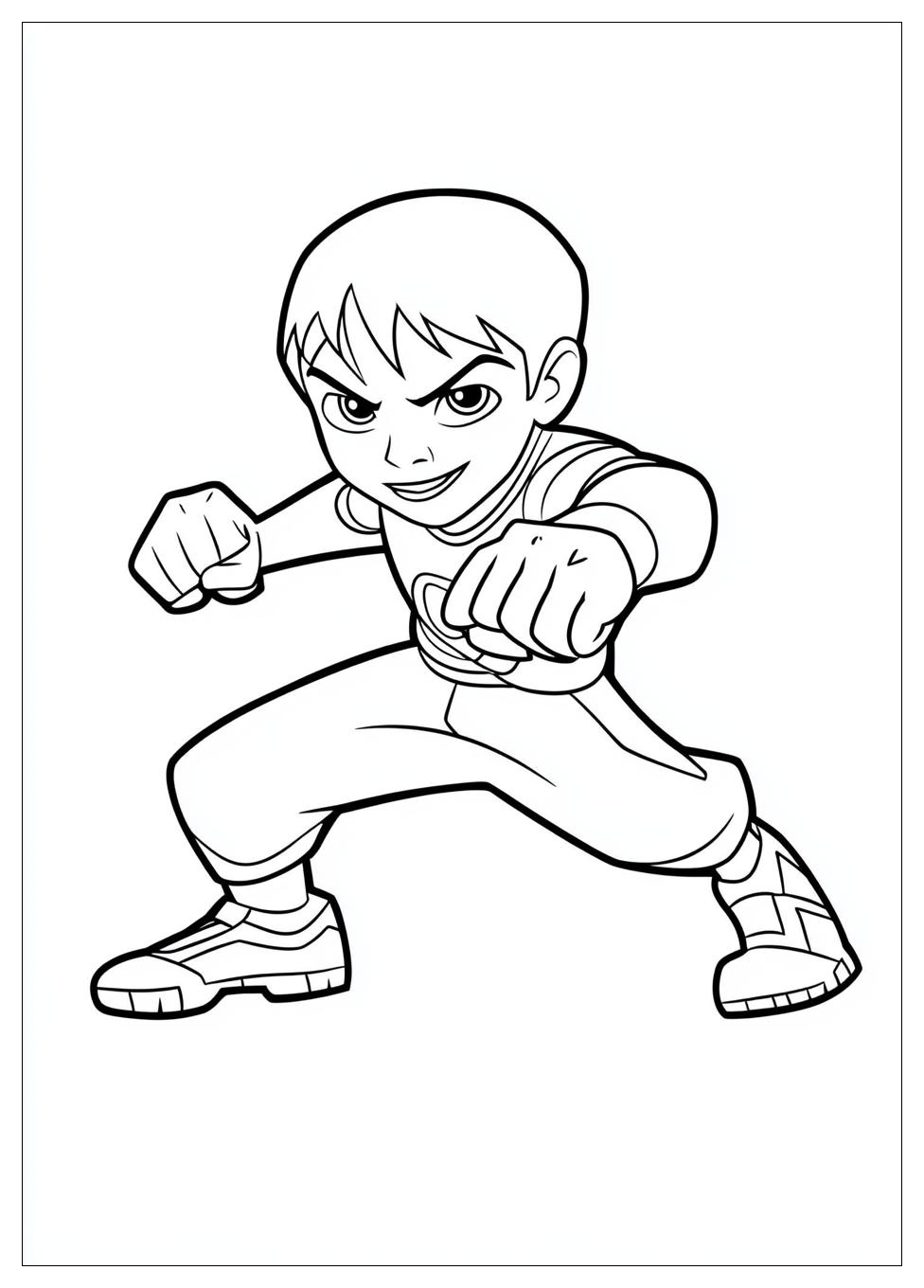 Free Printable Ben 10 Coloring Pages 4 Ben 10 Coloring Pages-4
