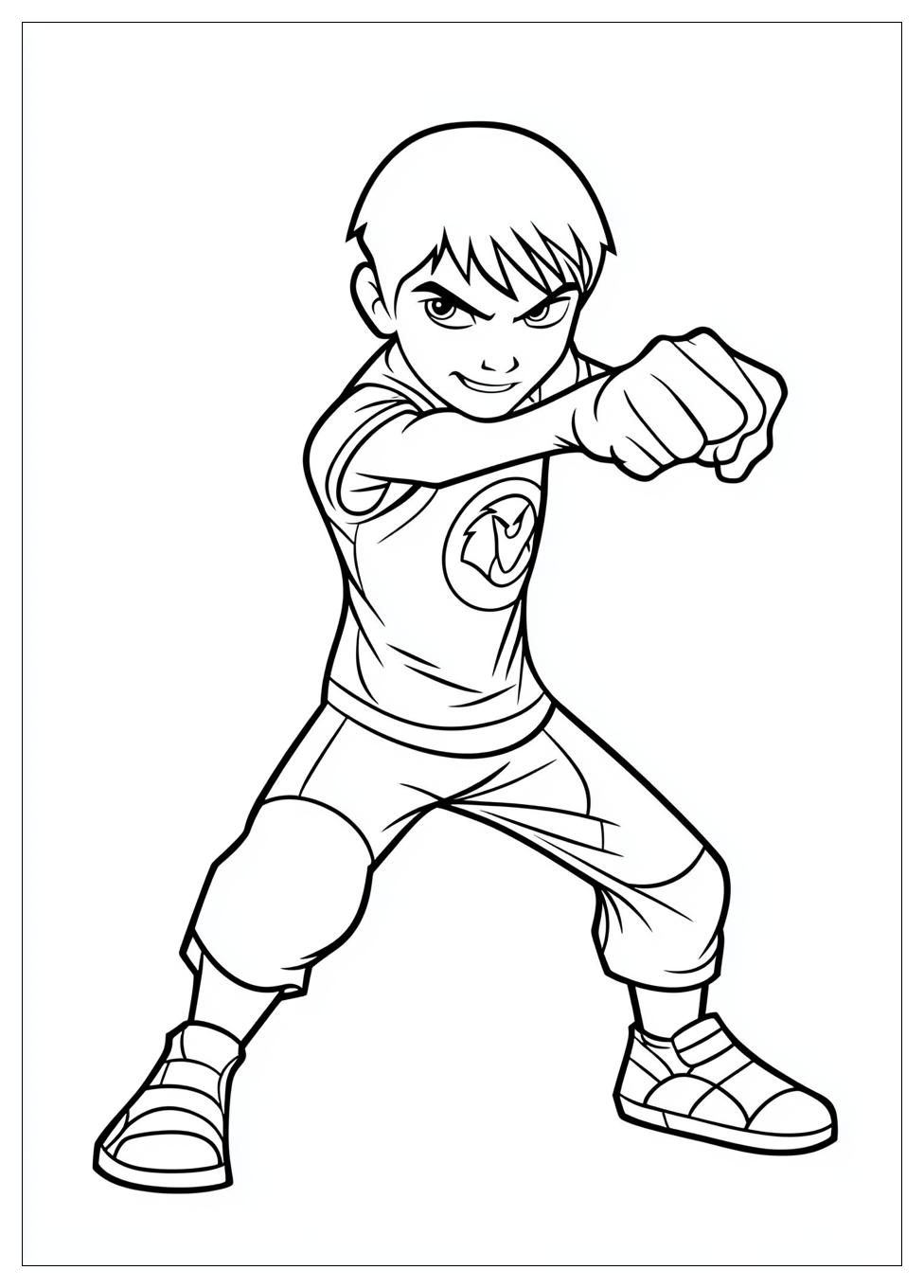 Free Printable Ben 10 Coloring Pages 6 Ben 10 Coloring Pages-6