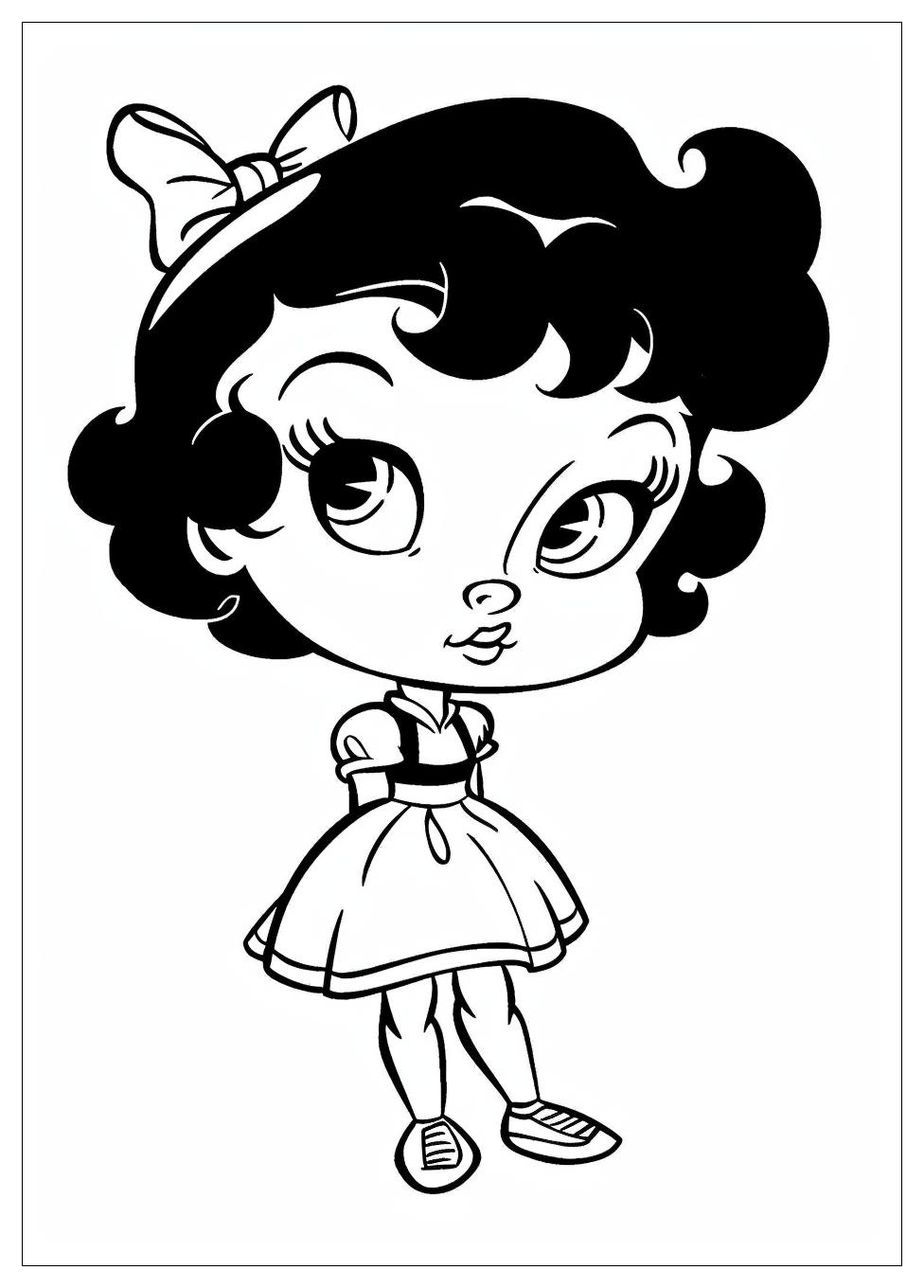 Betty Boop Coloring Pages-4