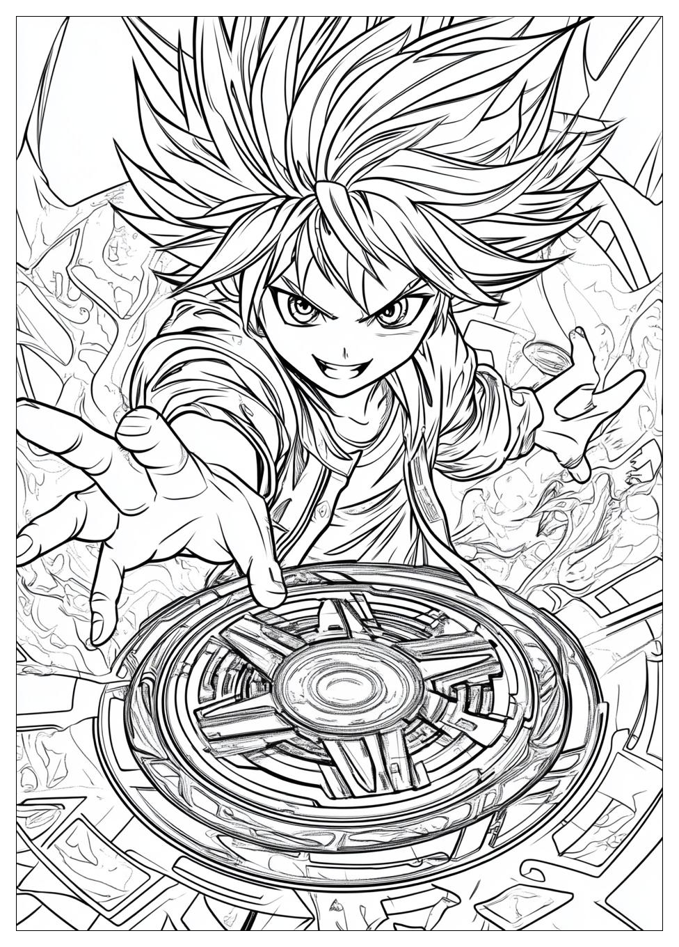 Free Printable Beyblade Coloring Pages 18 Beyblade Coloring Pages-18