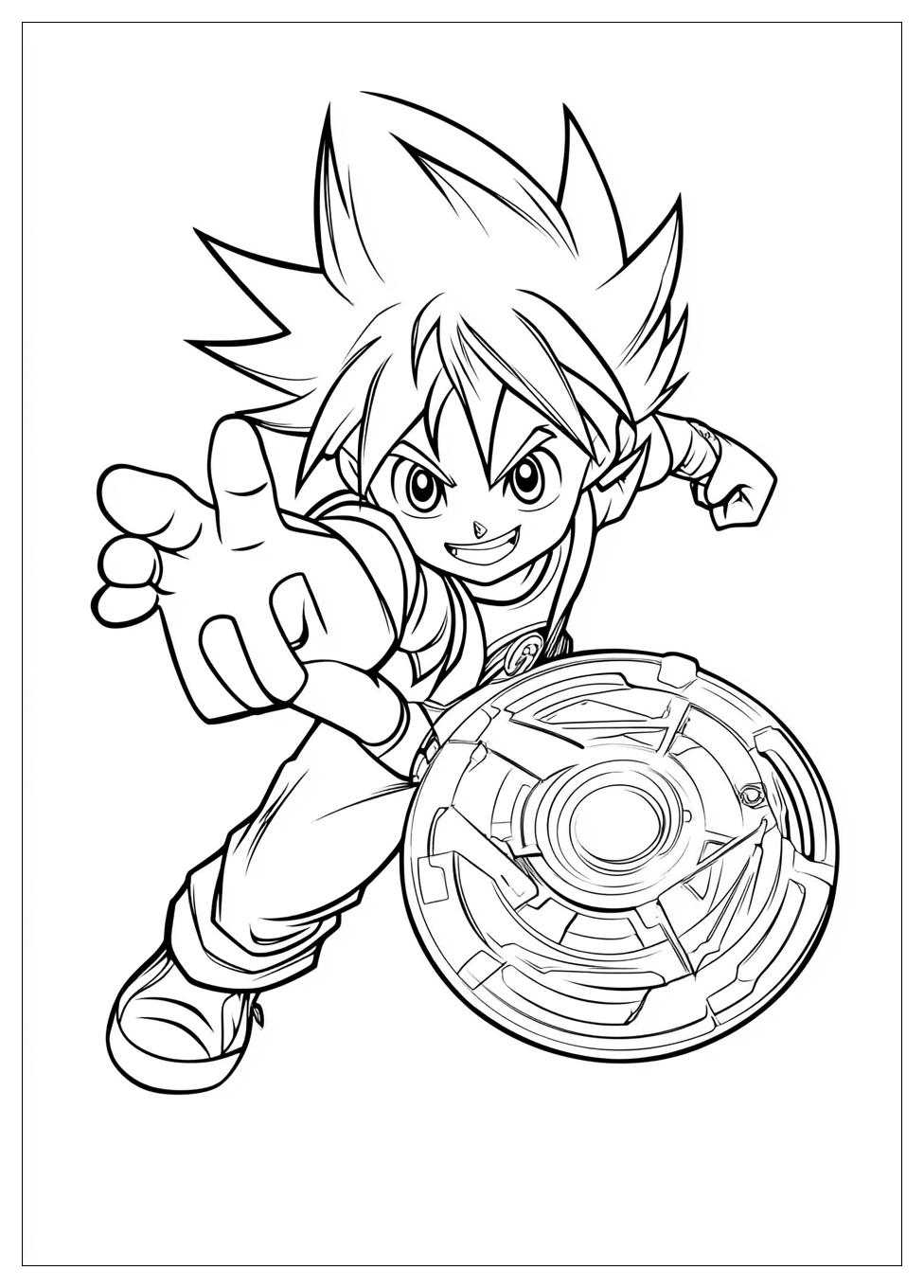 Free Printable Beyblade Coloring Pages 4 Beyblade Coloring Pages-4