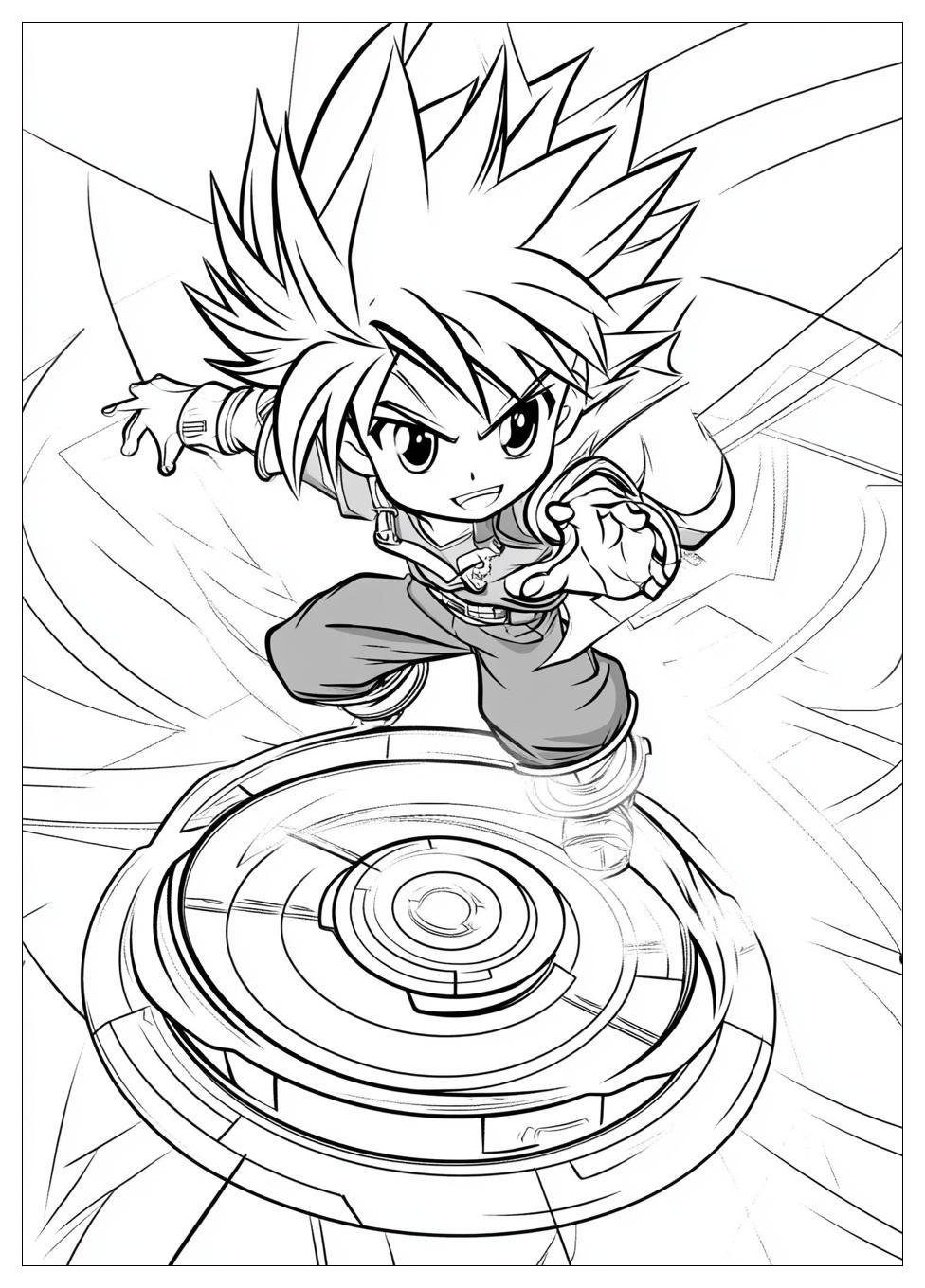 Free Printable Beyblade Coloring Pages 6 Beyblade Coloring Pages-6