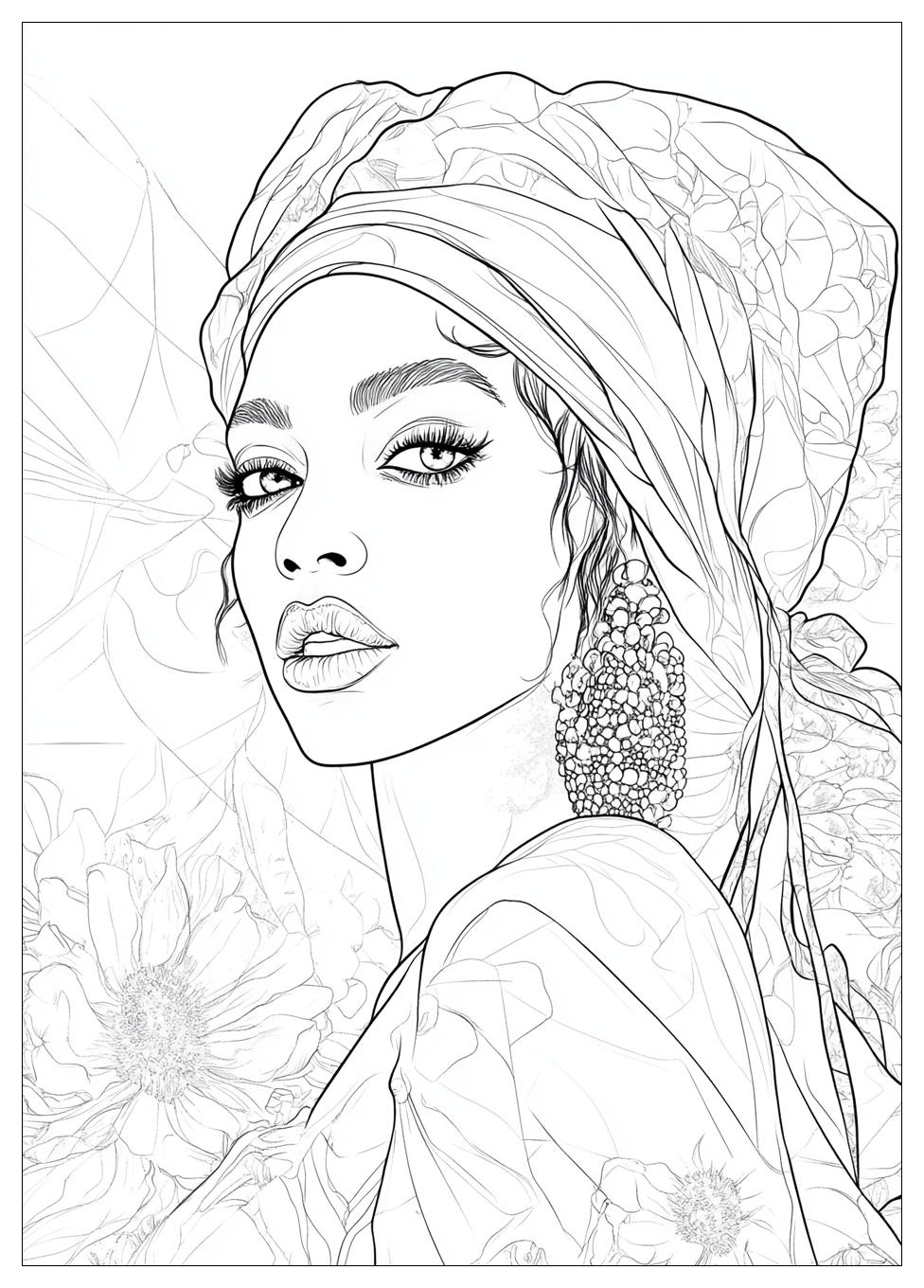 Beyonce Coloring Pages-18