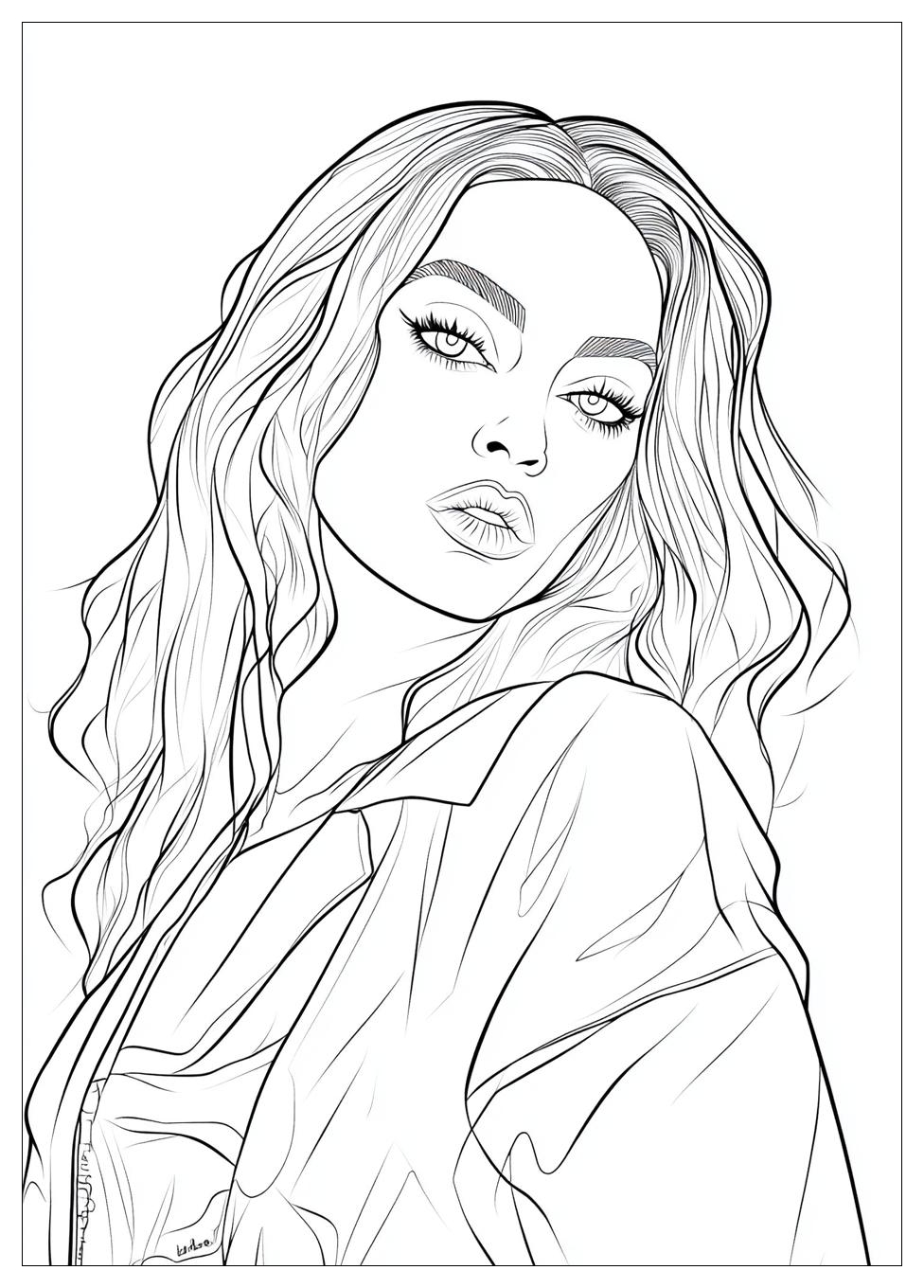 Beyonce Coloring Pages-8