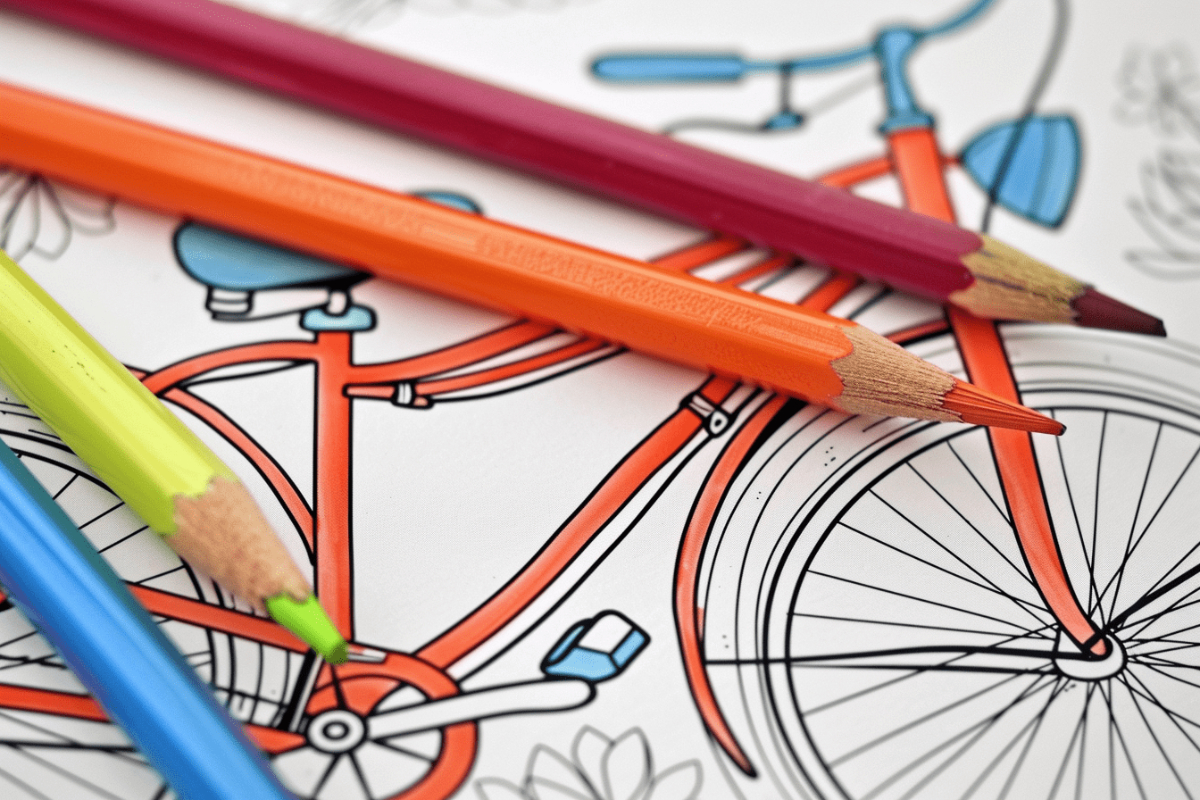 Bicycle Coloring Pages Bicycle Coloring Pages