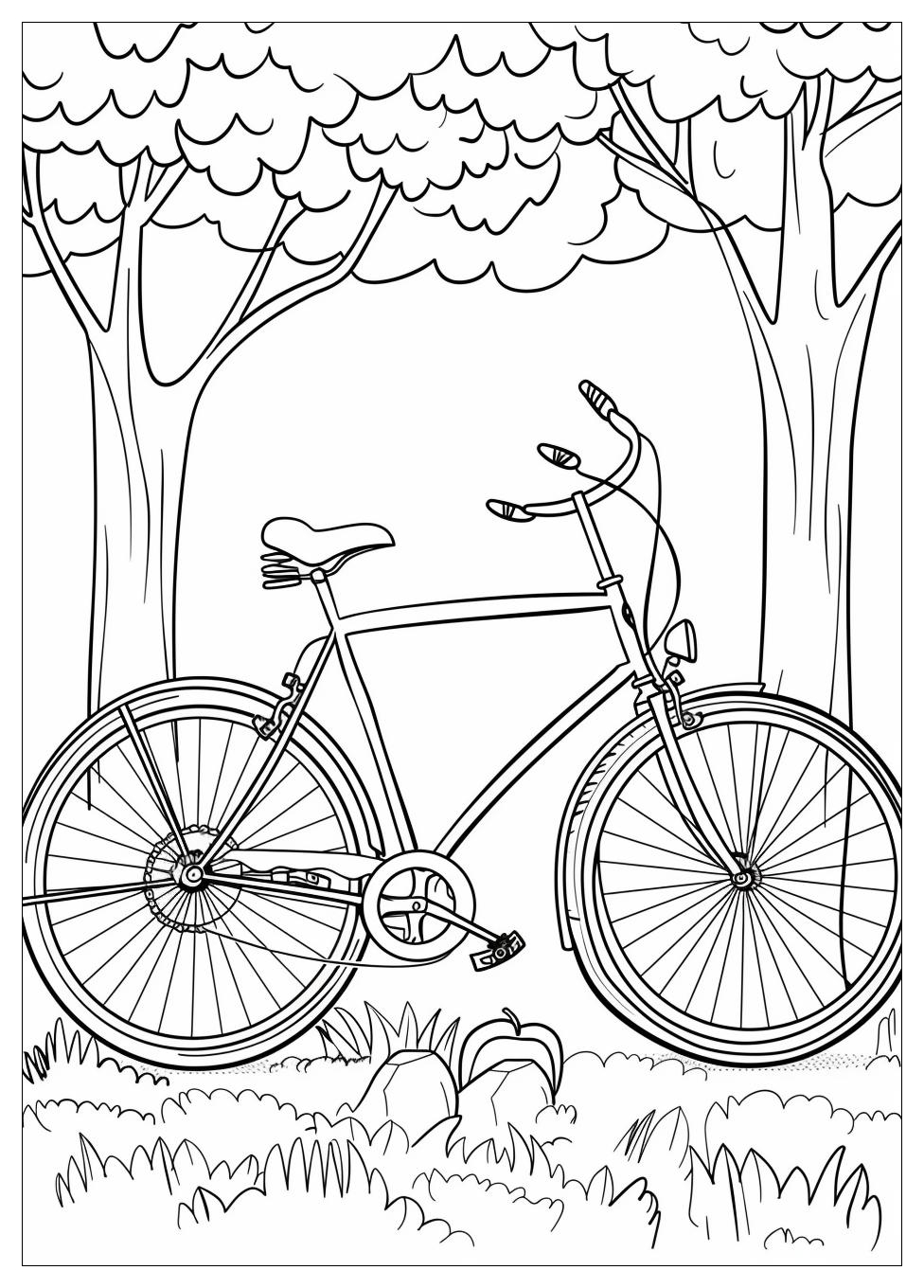 Bicycle Coloring Pages-7