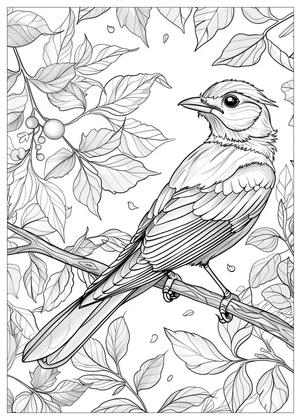 Bird Coloring Pages-18
