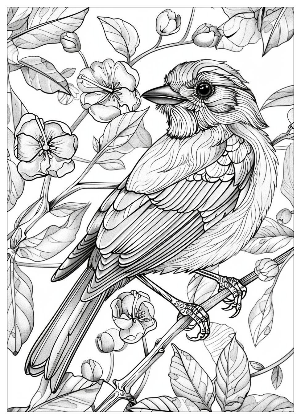 Bird Coloring Pages-20
