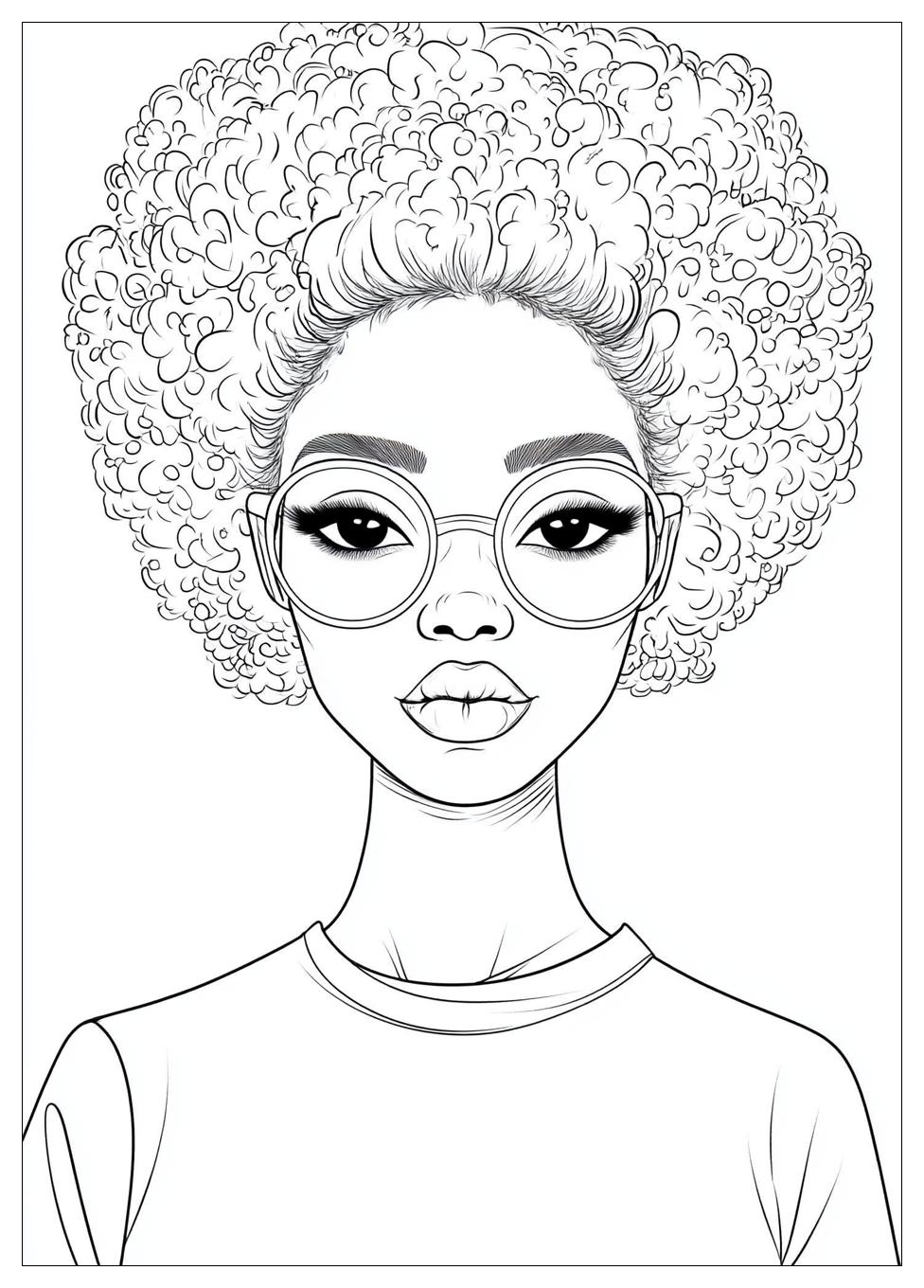 Black Girl Coloring Pages-3