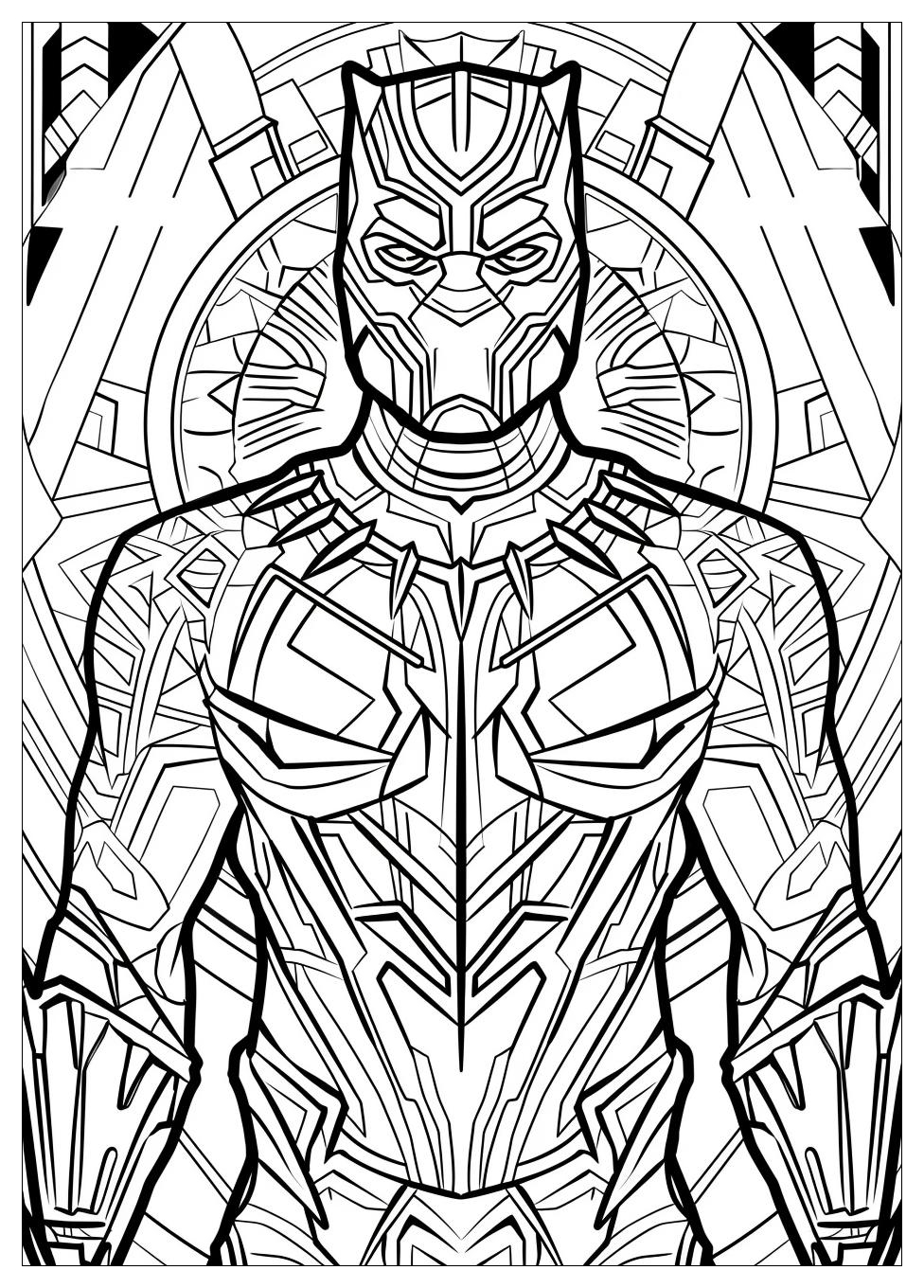 Black Panther Coloring Pages-5
