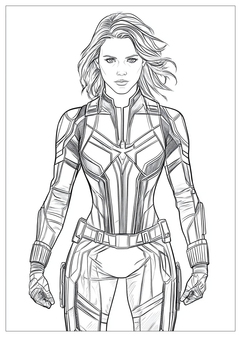 Black Widow Coloring Pages-15